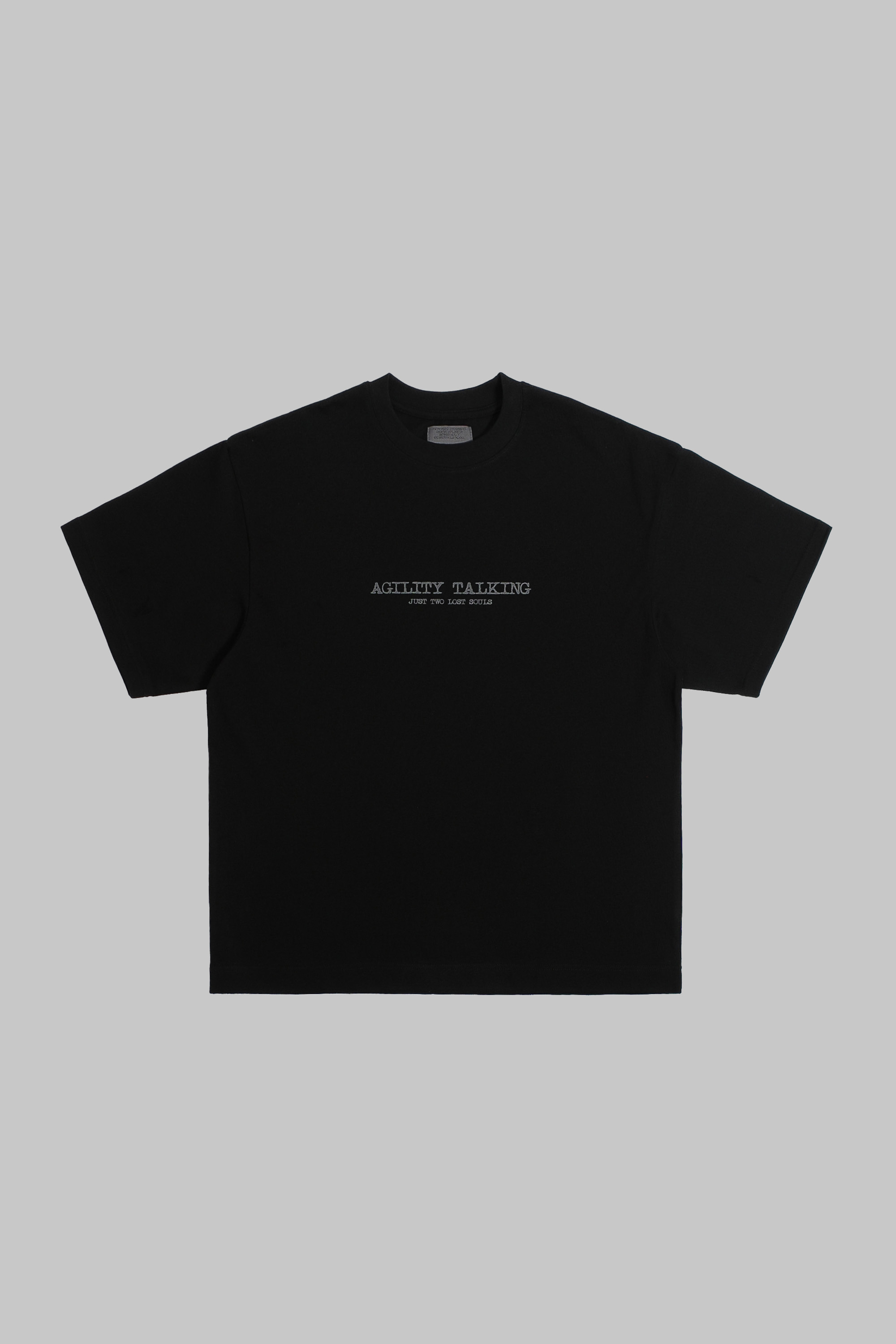 Anonymous Talking x AGILITY｜AA-SS03 – AA EXPLORATION Tee (Black)