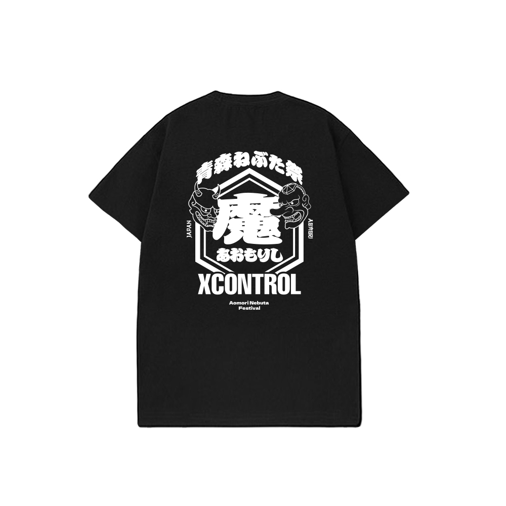 XCTRL 青森睡魔祭短T-黑