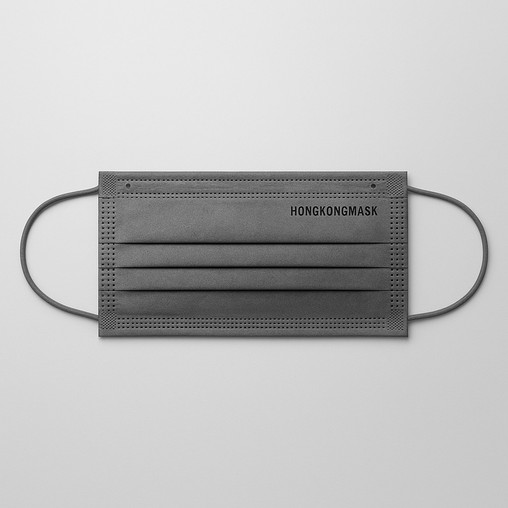 銅離子系列- 成人口罩(30片裝・獨立包裝) - 冷灰色【香港製造】