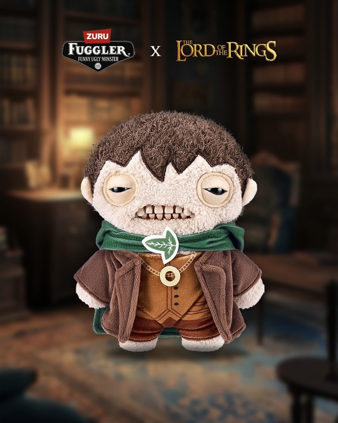 <正版授權>FUGGLER 牙齒怪 放克牙寶 9吋 魔戒系列 Gandalf/Sméagol/Frodo