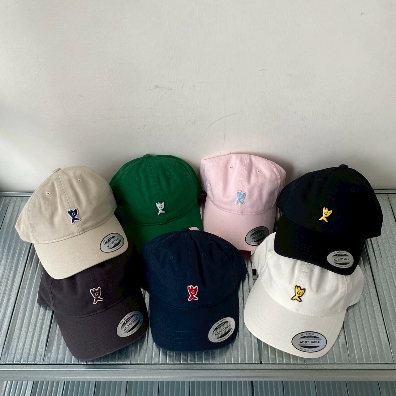 Wacky Willy 刺繡 小飛人 鴨舌帽 棒球帽 帽子 WA2501CA01