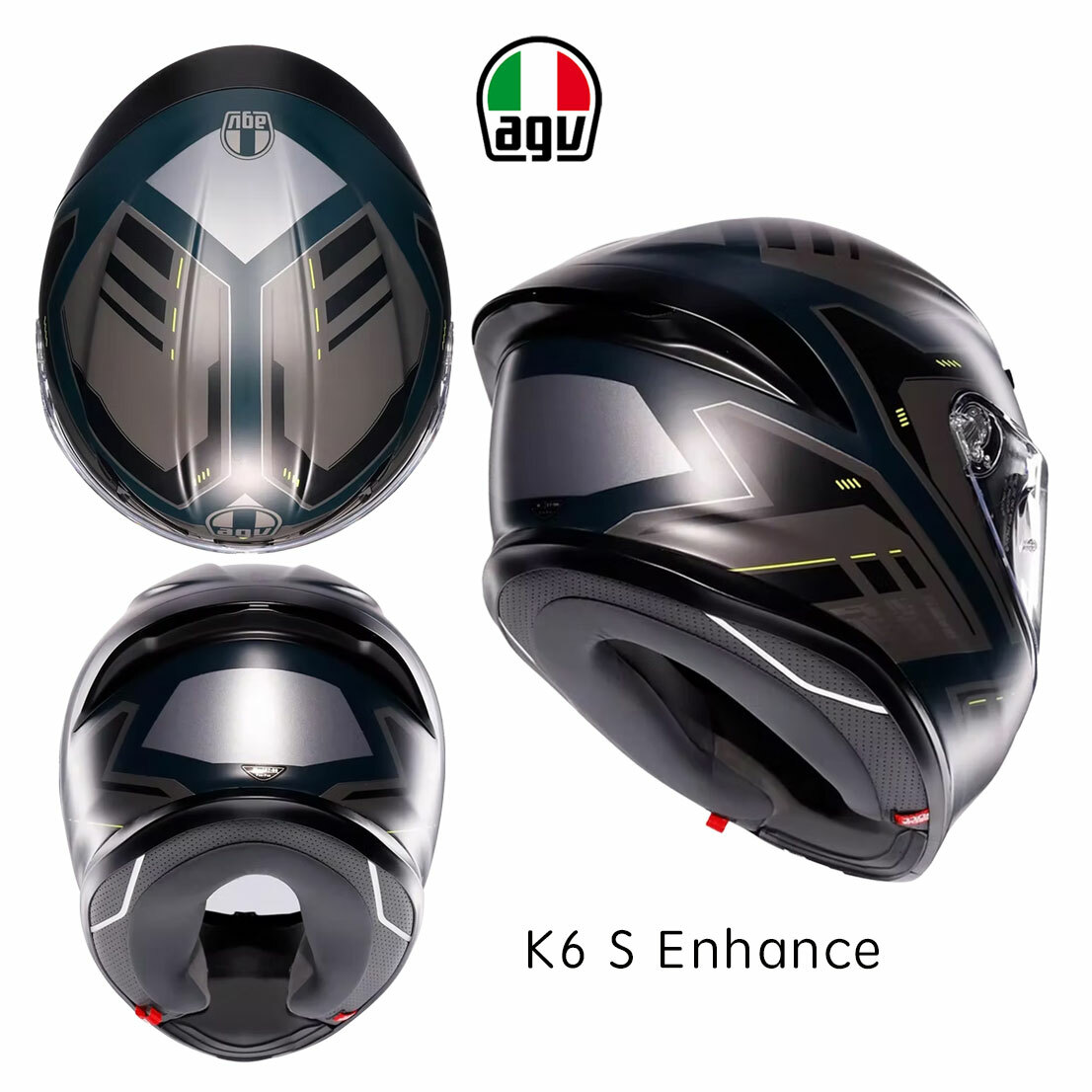 AGV K6S Enhance 全罩安全帽