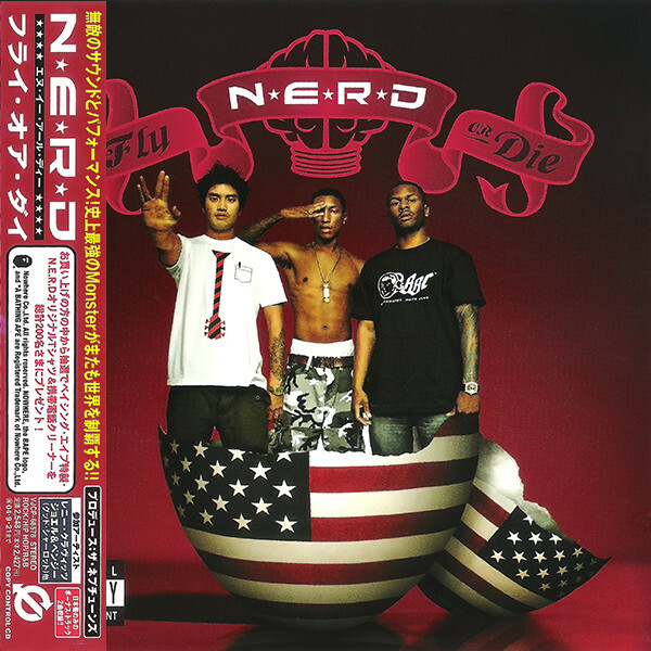 N.E.R.D《Fly Or Die》（日盤CD獨家加收2曲）