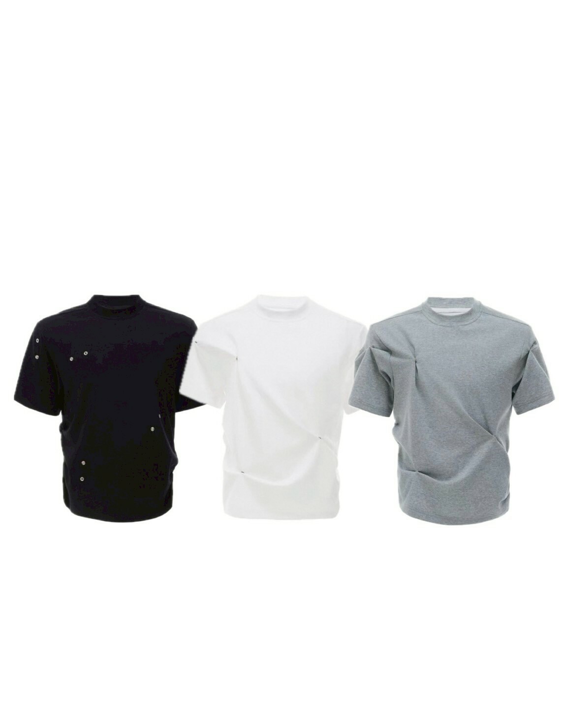 ARGUE 解構褶皺 BOXY 上衣 #短袖