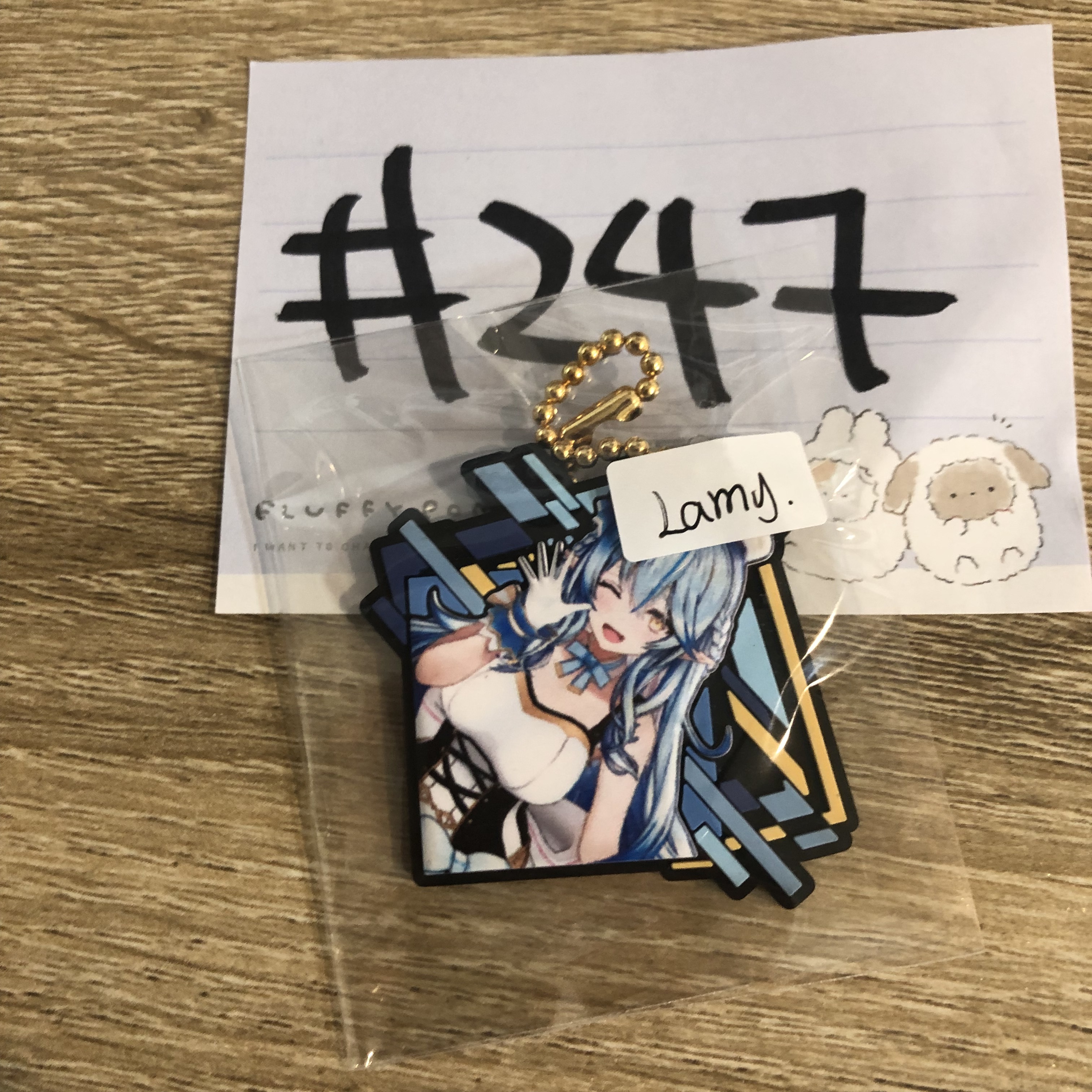 HOLOLIVE LAMY 掛件#247