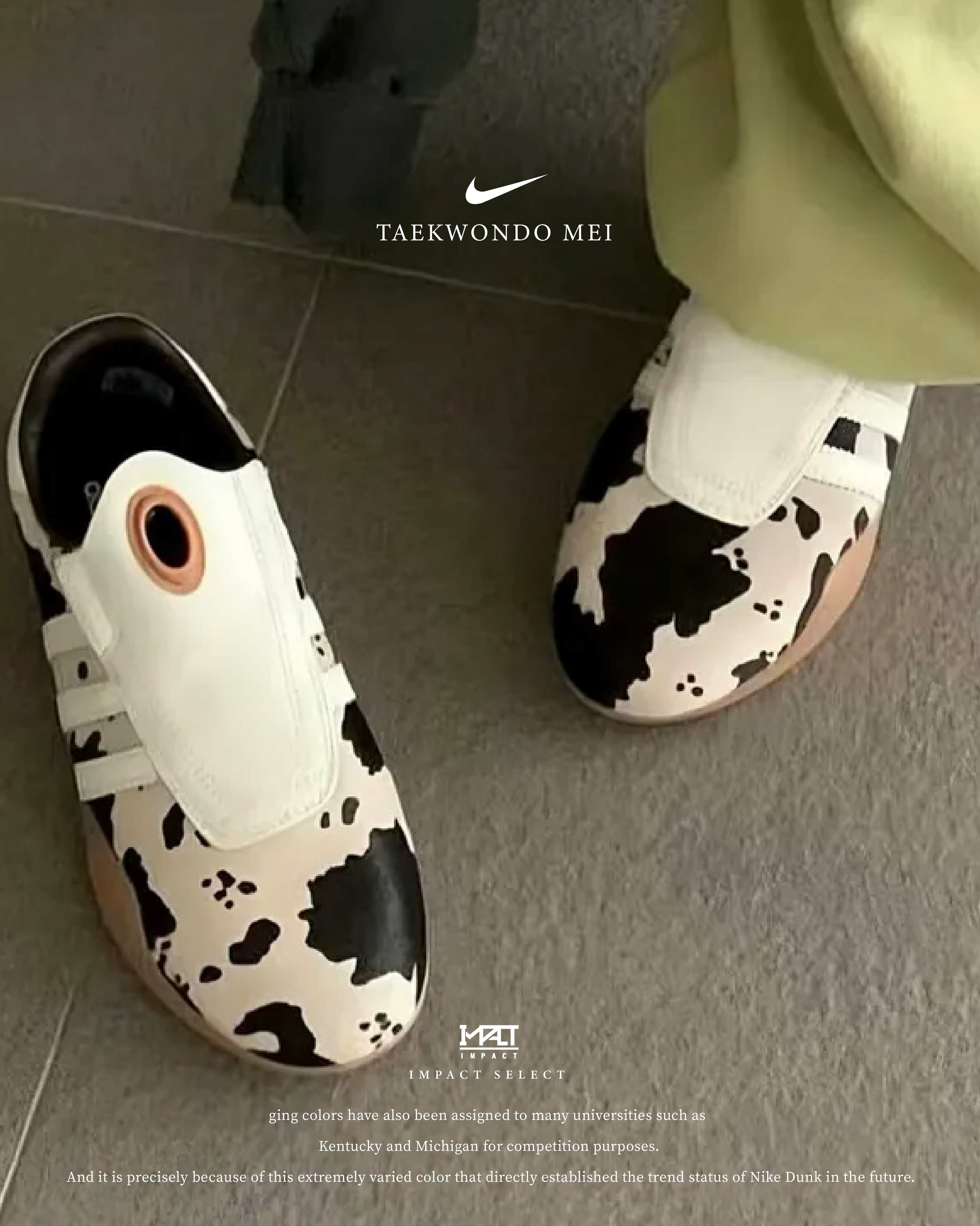 TAEKWONDO MEI 乳牛 運動休閒鞋 跆拳道鞋 JS0297