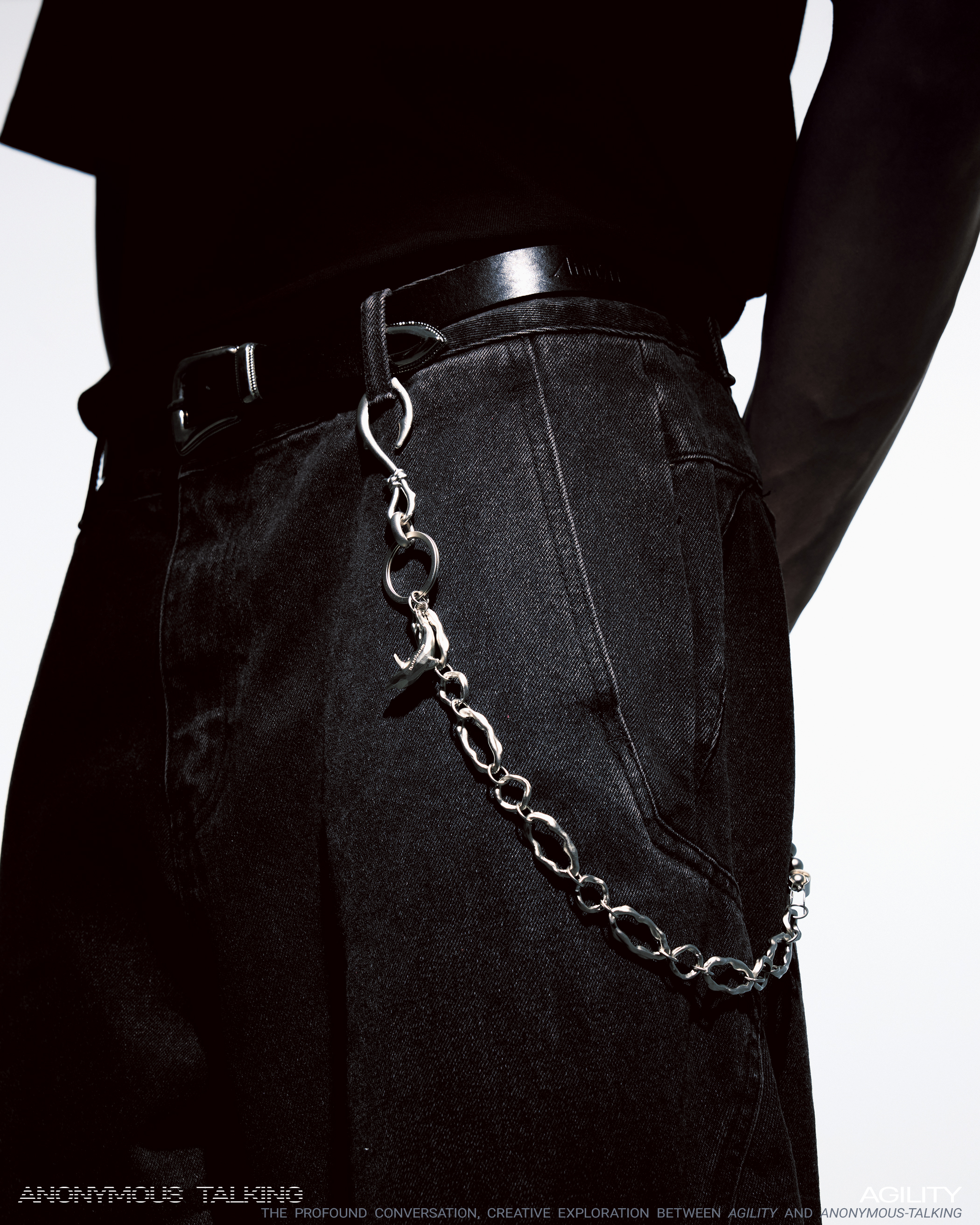 Anonymous Talking x AGILITY｜AA-A04 – /ˈDA:L.FIN/ Trouser Chain