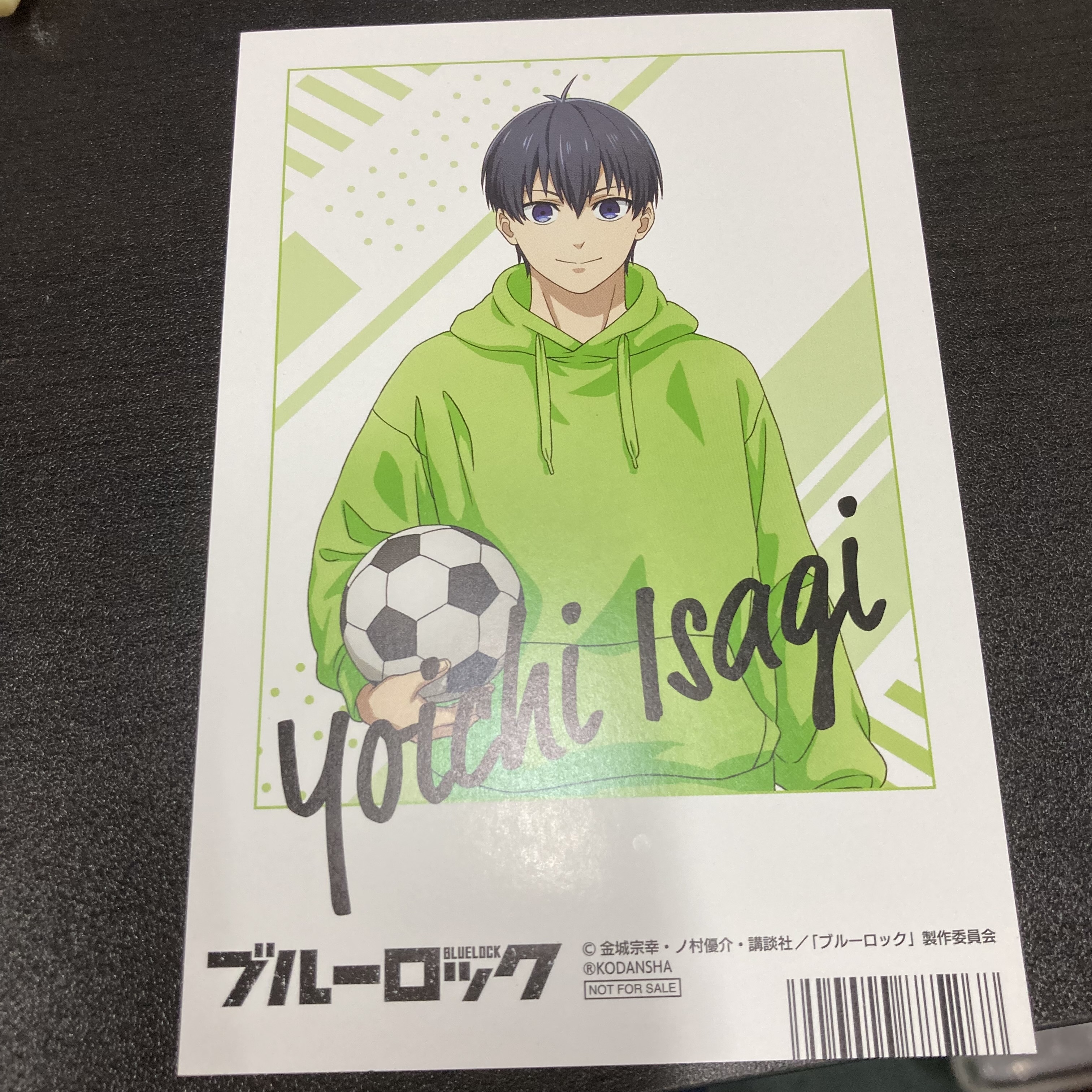 Blue Lock 潔 明信片 #RE_02