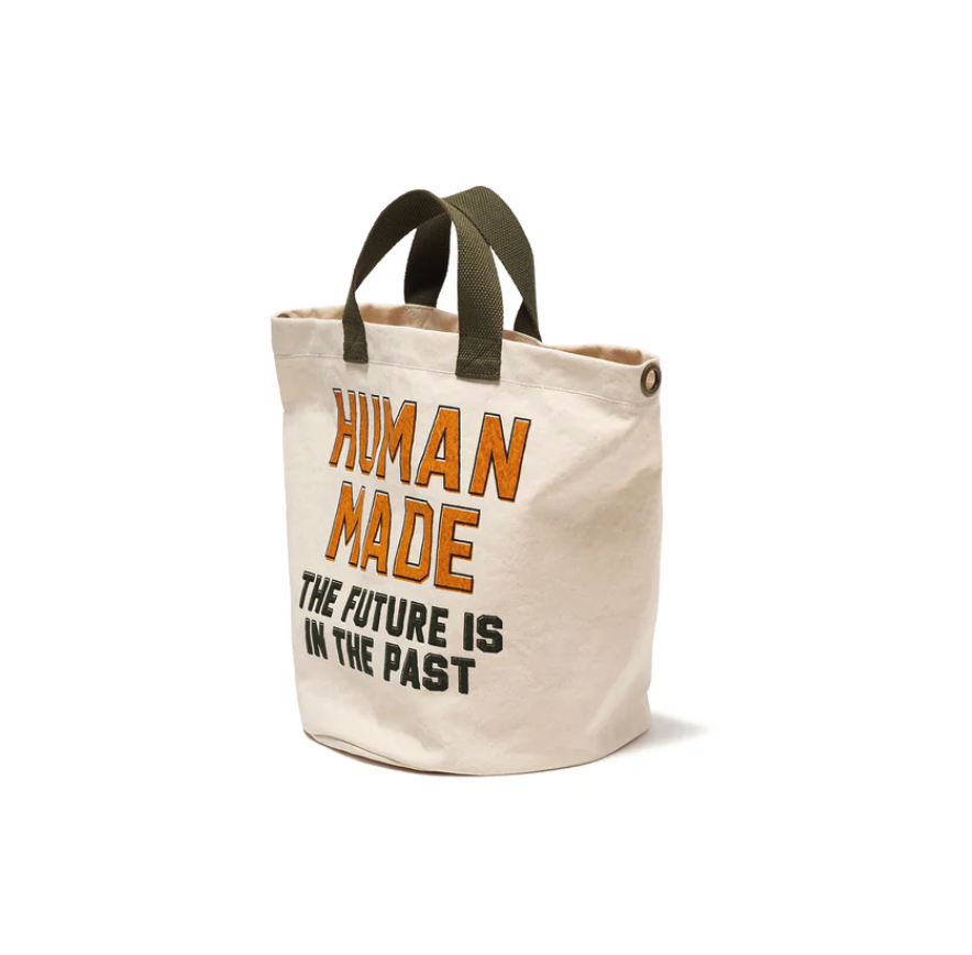【現貨】Human Made CANVAS TOTE SMALL 美式風格文字 帆布包 HM29GD056
