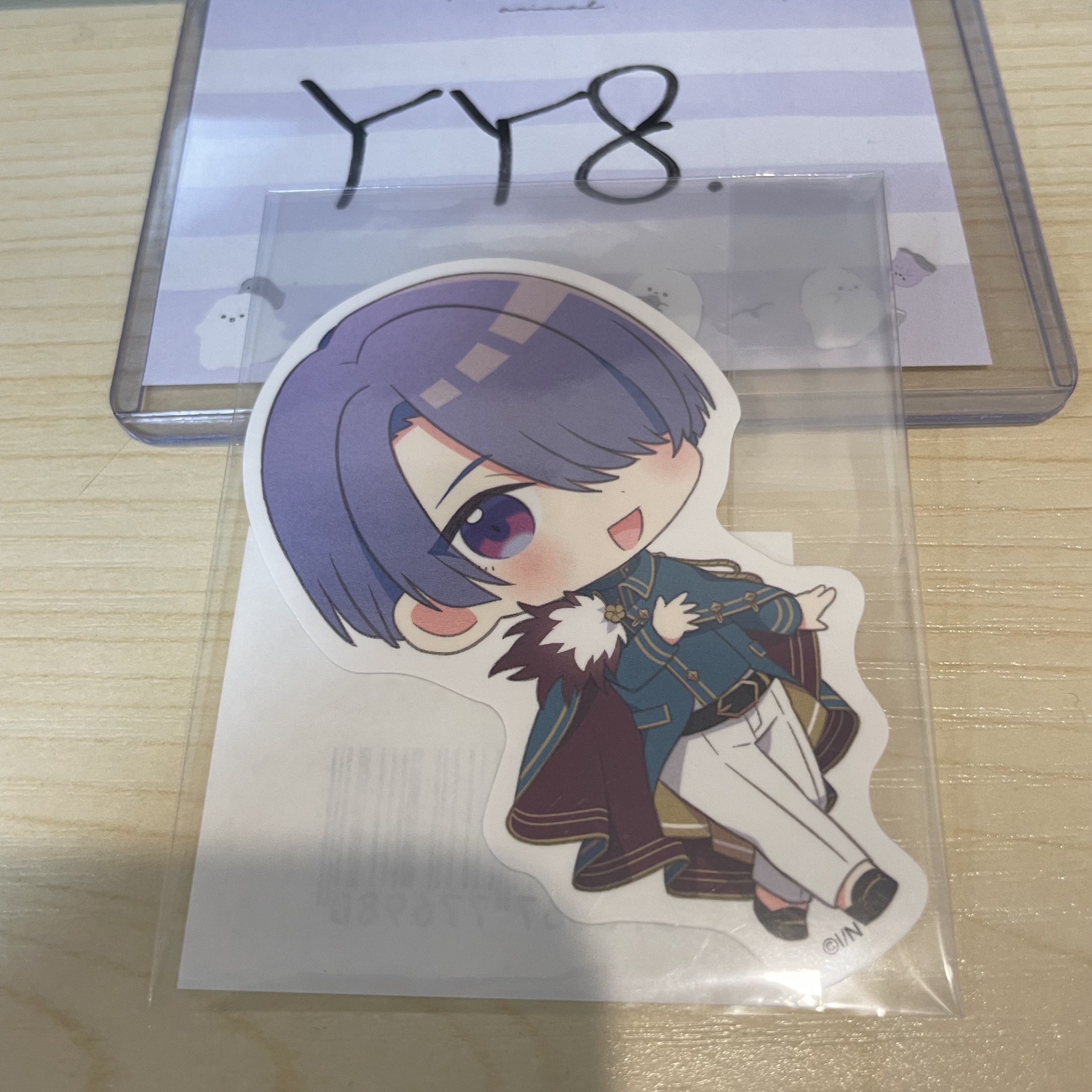 彩虹社 弦月 貼紙 #YY8