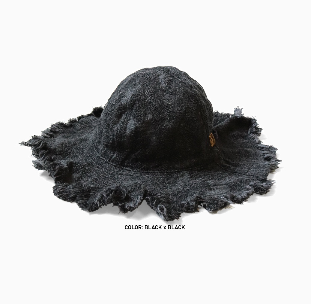 KAPITAL 2025 12oz MAGPIE DENIM RADIO TULIP HAT - PRE ORDER ITEM (預訂中)