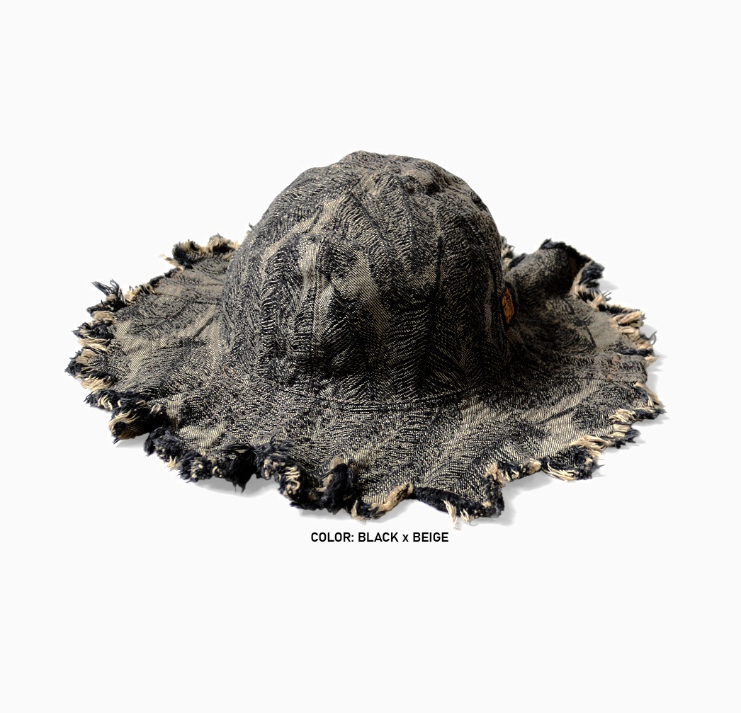 KAPITAL 2025 12oz MAGPIE DENIM RADIO TULIP HAT - PRE ORDER ITEM (預訂中)