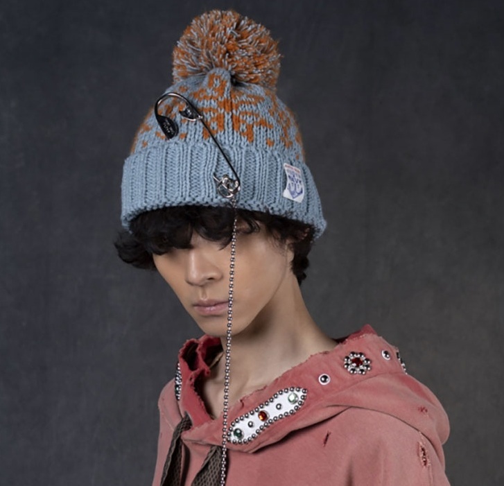 KAPITAL 3G WOOL SNOW PATTERN KNIT CAP - PRE ORDER ITEM (預訂中)