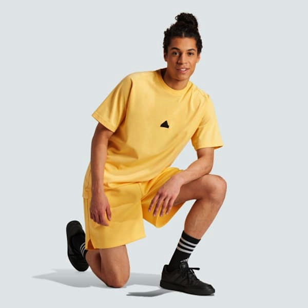 ADIDAS 短T M Z.N.E. TEE ZNE 黃色 休閒 短袖 上衣 男 IR5238