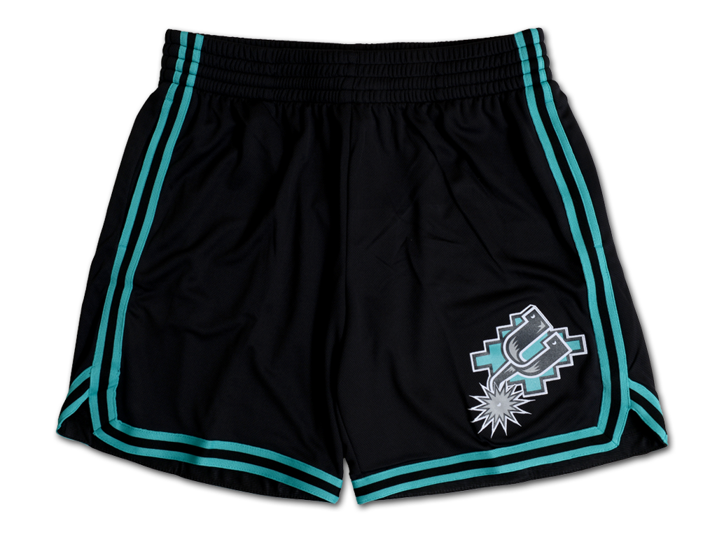 Mitchell & Ness 聖安東尼奧馬刺隊 Overtime Win 7 英寸 球褲