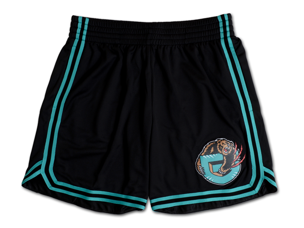 Mitchell & Ness 溫哥華灰熊隊 Overtime Win 7 英寸 球褲