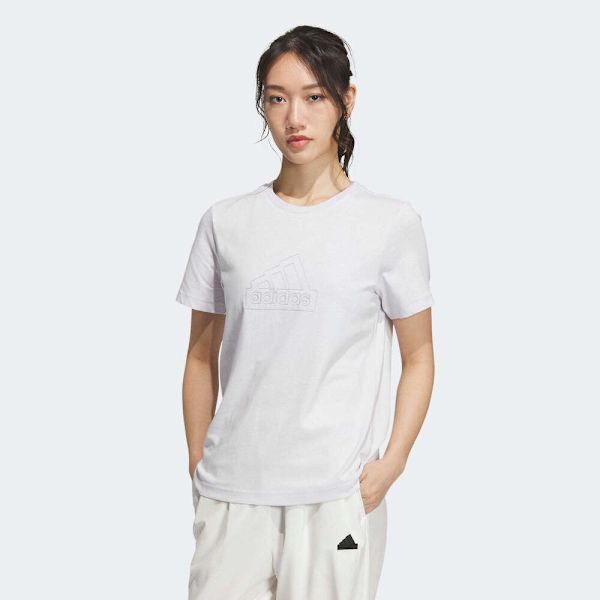 ADIDAS 短T TECH BOS TEE 白色 運動 訓練 短袖 女 IM8838