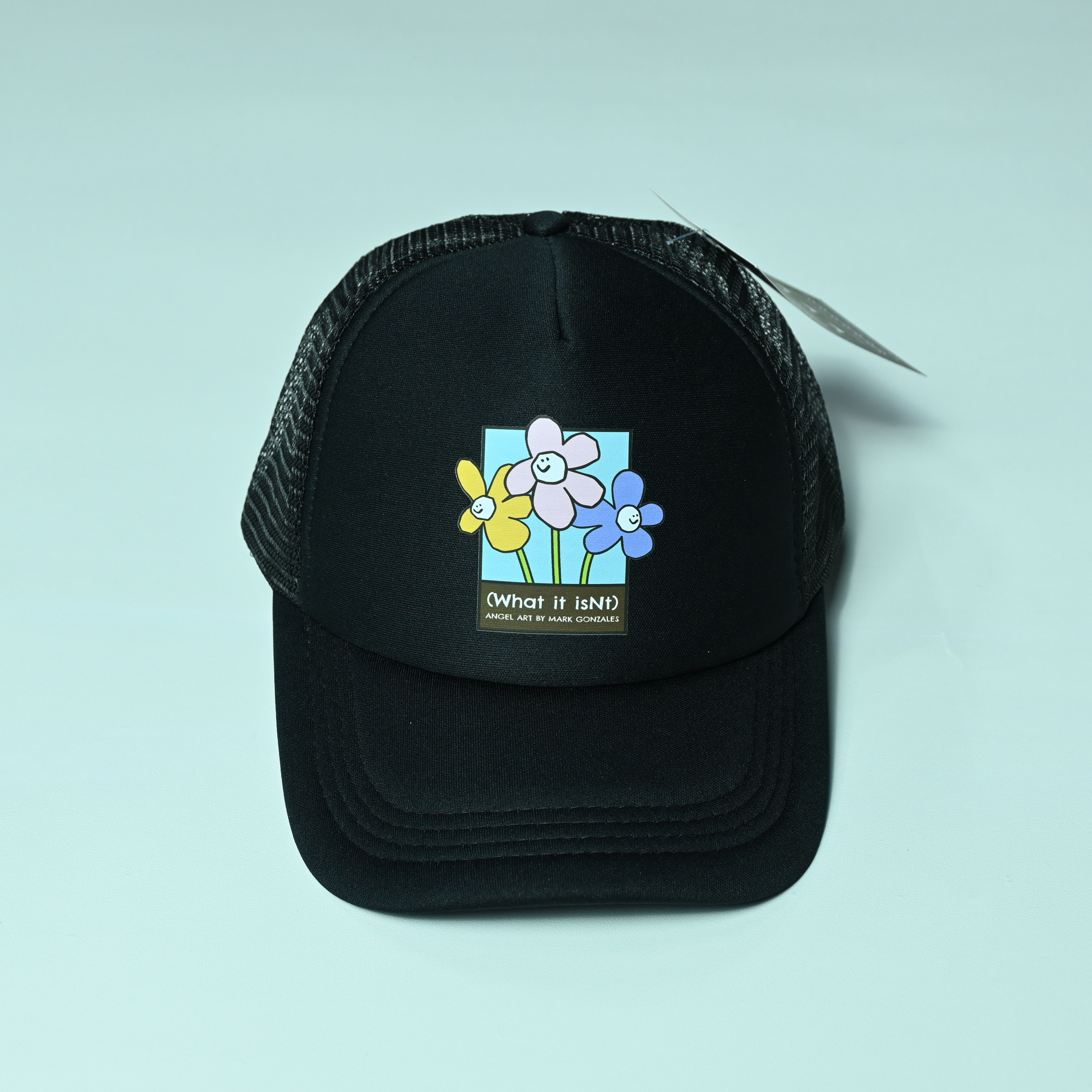 (What it isNt) ART BY MARK GONZALES 4 Flowers Graphic Cap