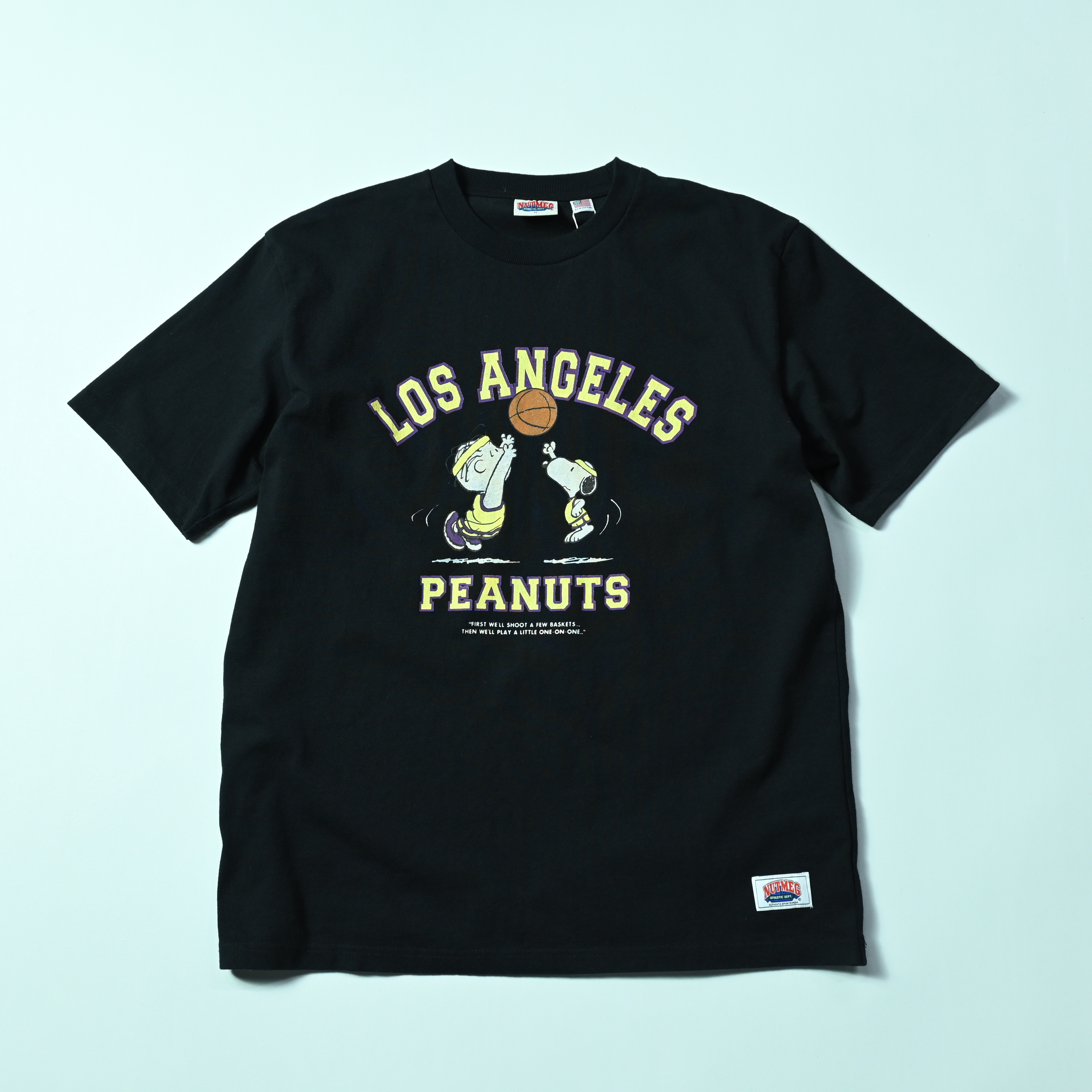 Peanuts x Nutmeg Tokyo LA Basketball Tee