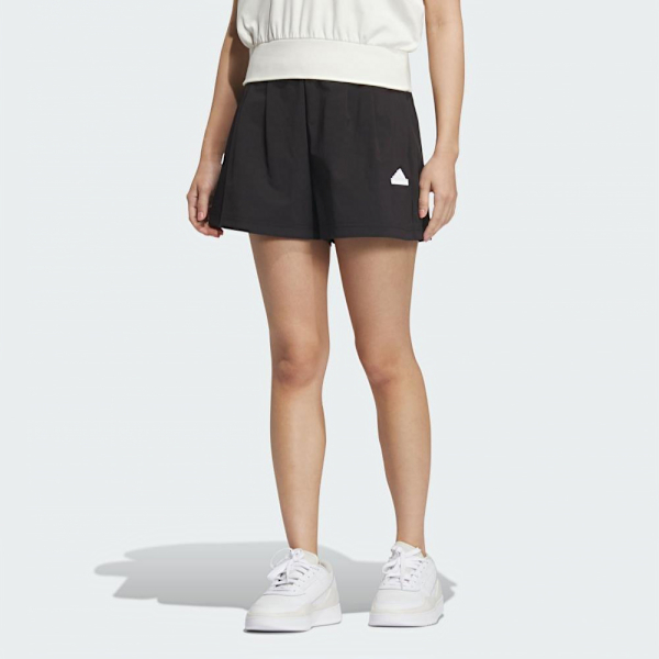 ADIDAS 短褲 TECH WV SHORTS 黑色 運動 休閒短褲 女 IM8827
