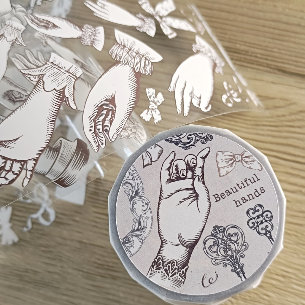 樂意Loi．美好手手 5cm亮面PET膠帶 <整捲/分裝>