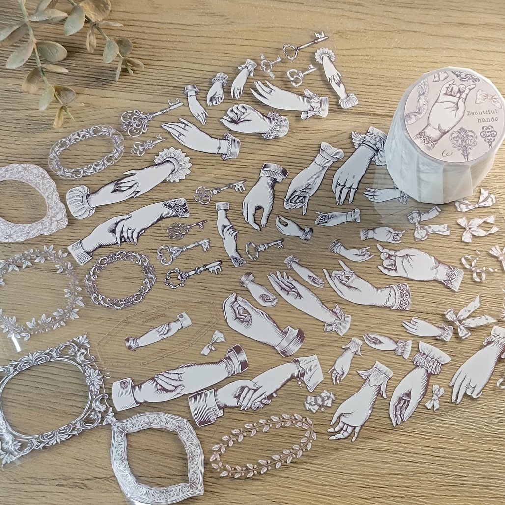 樂意Loi．美好手手 5cm亮面PET膠帶 <整捲/分裝>