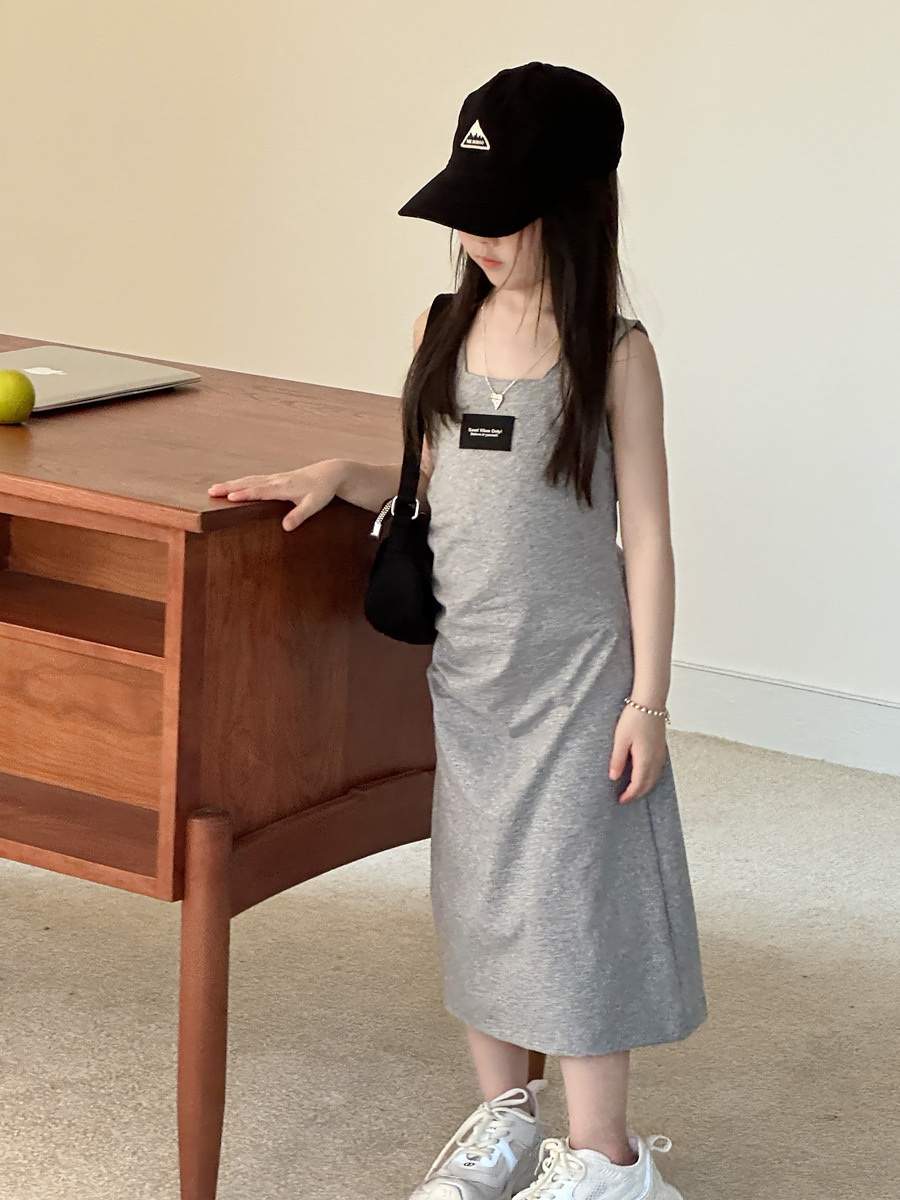 兩色氣質縮腰洋裝