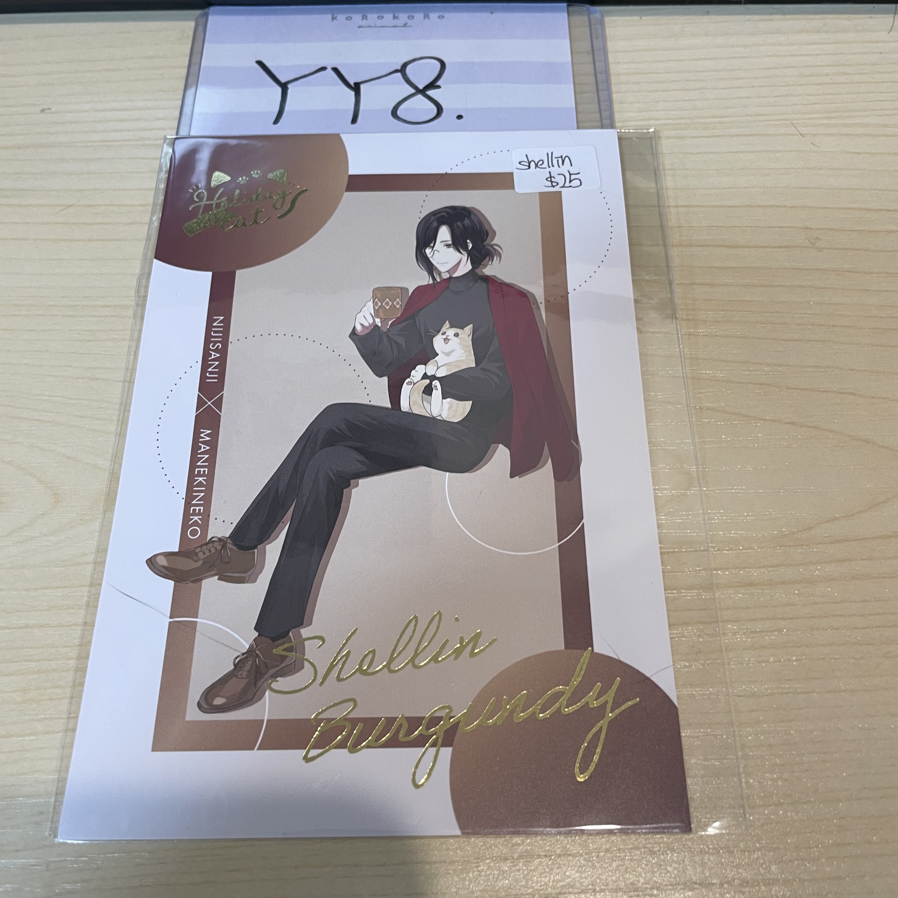 彩虹社 SHELLIN 明信片 #YY8