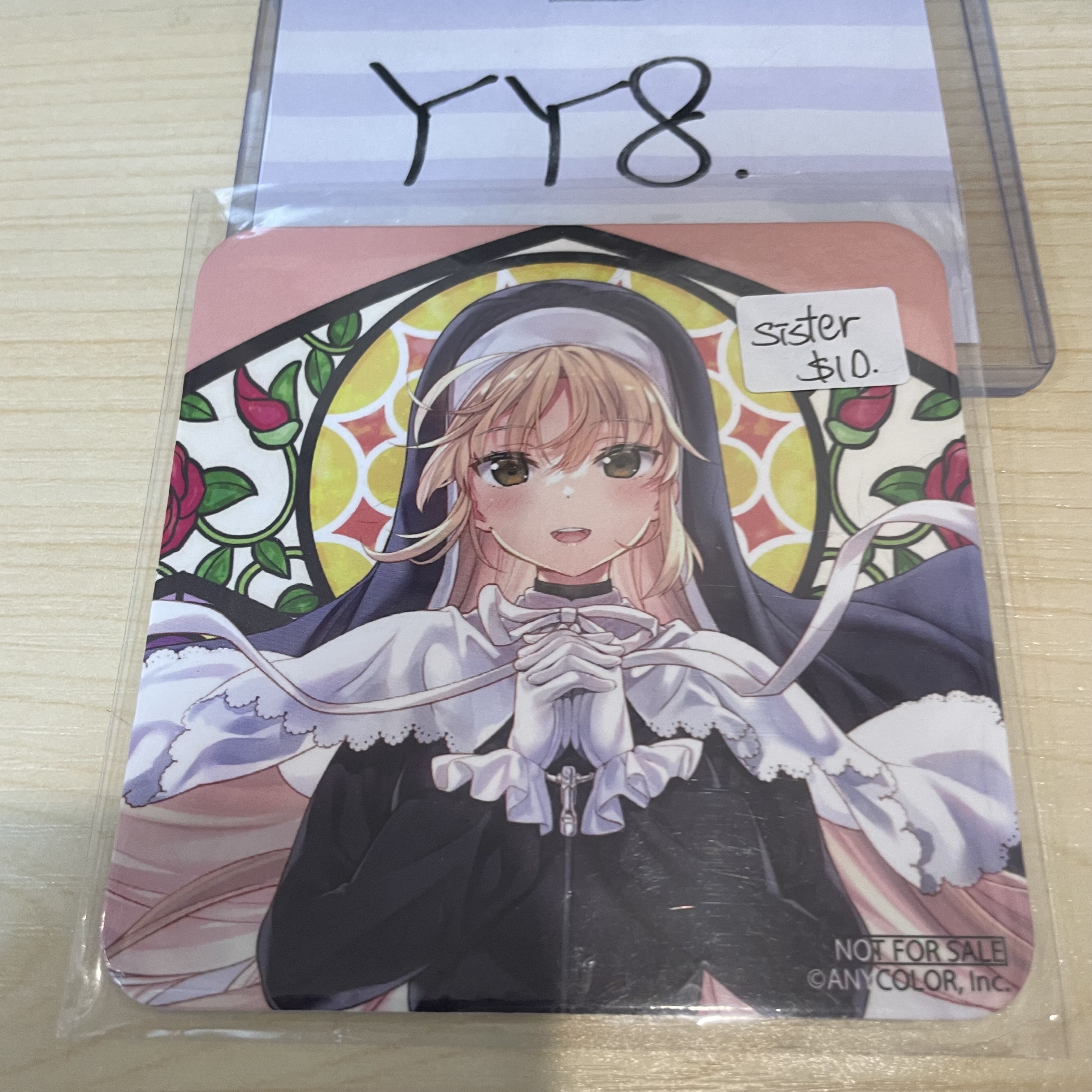 彩虹社 SISTER Claire 杯墊 #YY8