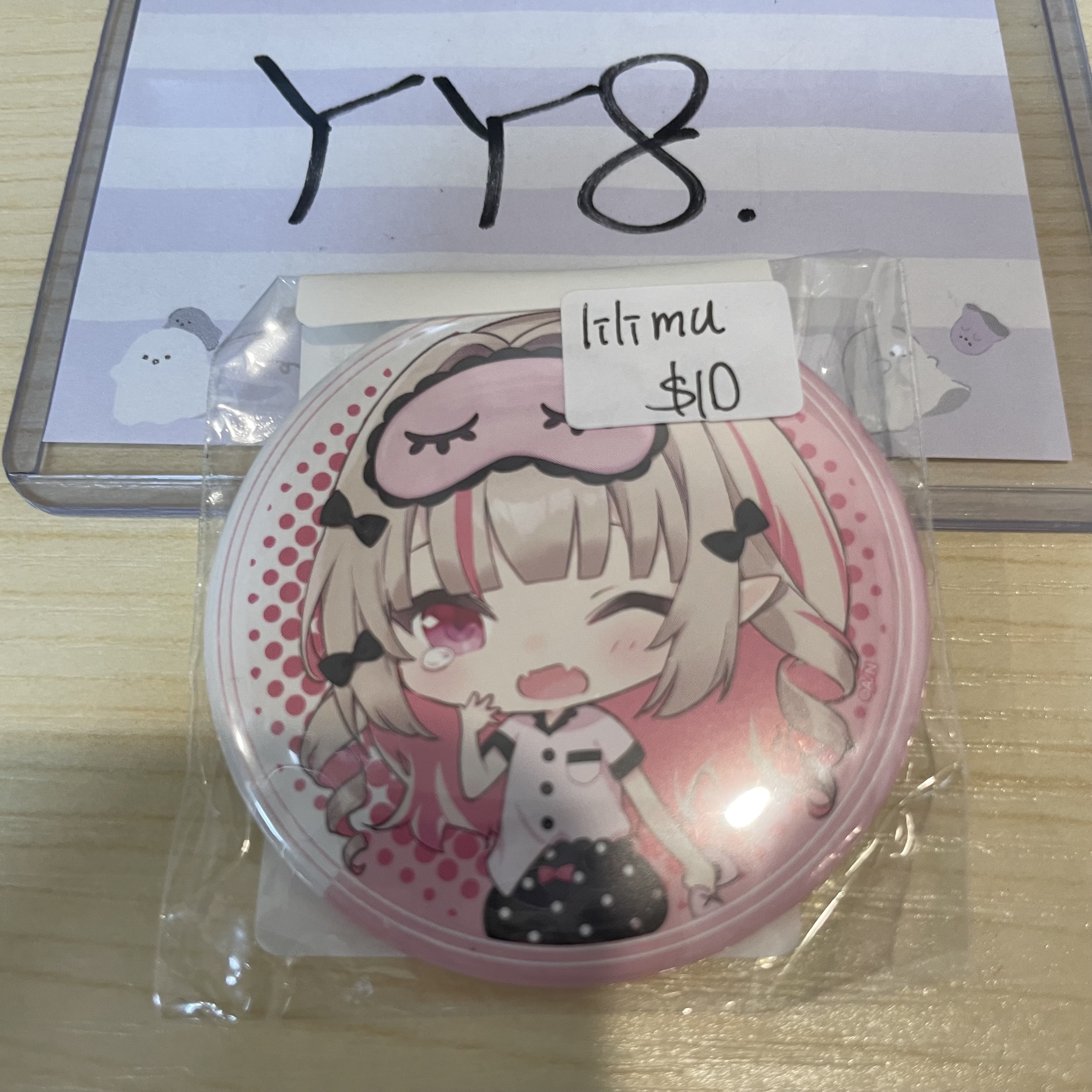 彩虹社 RIRIMU 襟章 #YY8