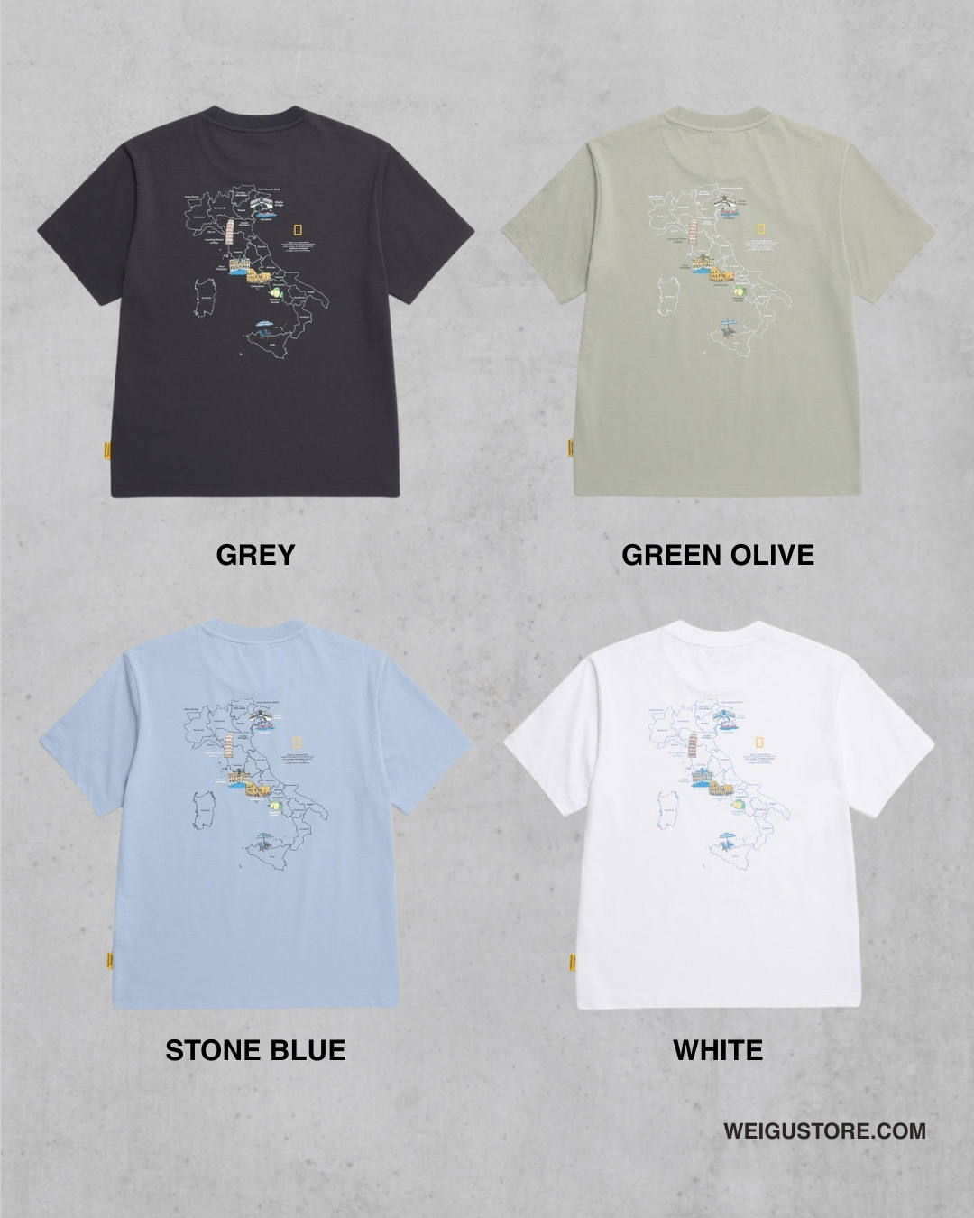 【預購】National Geographic CROW UNI COOLMAX  短T N252UTS992