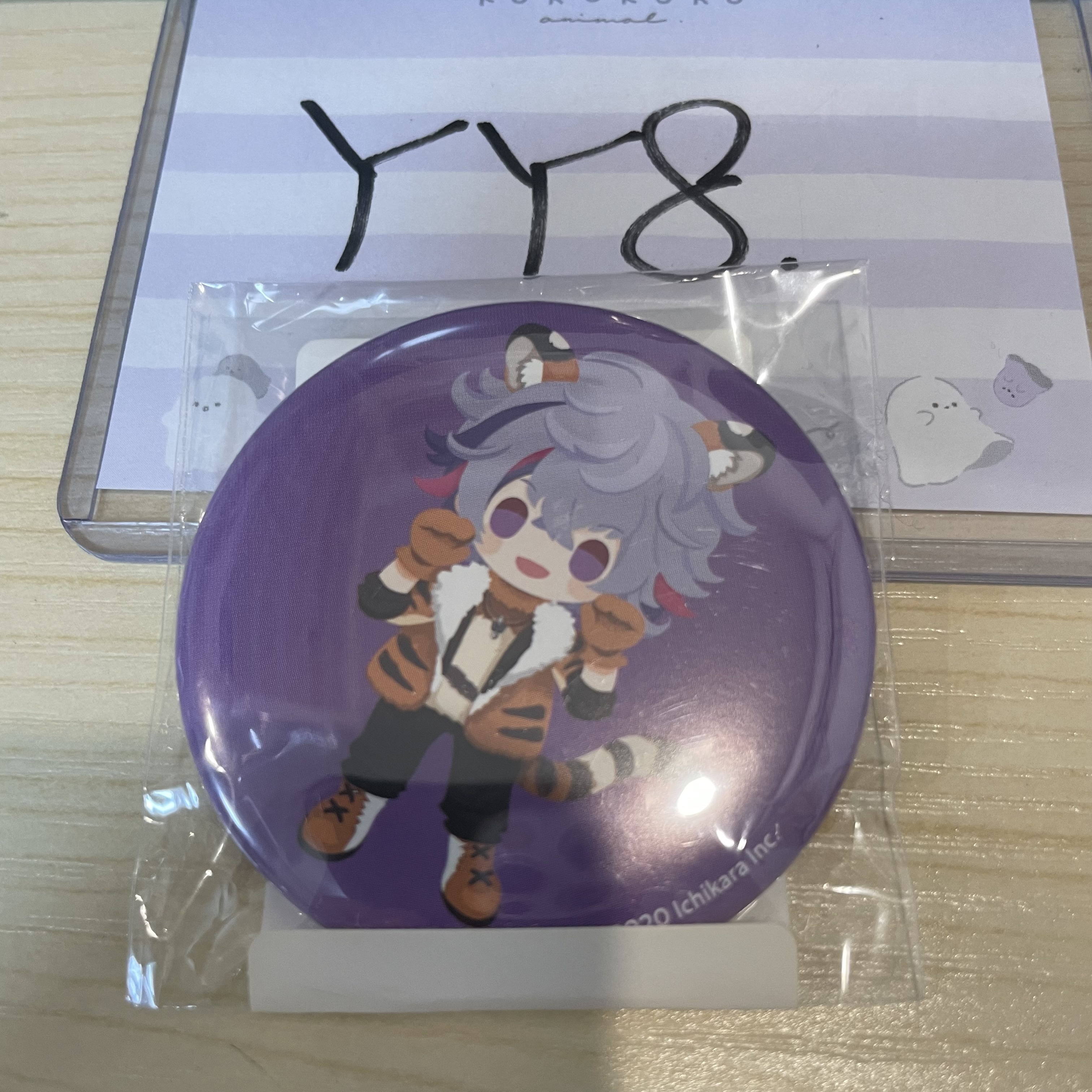 彩虹社 不破 襟章 #YY8