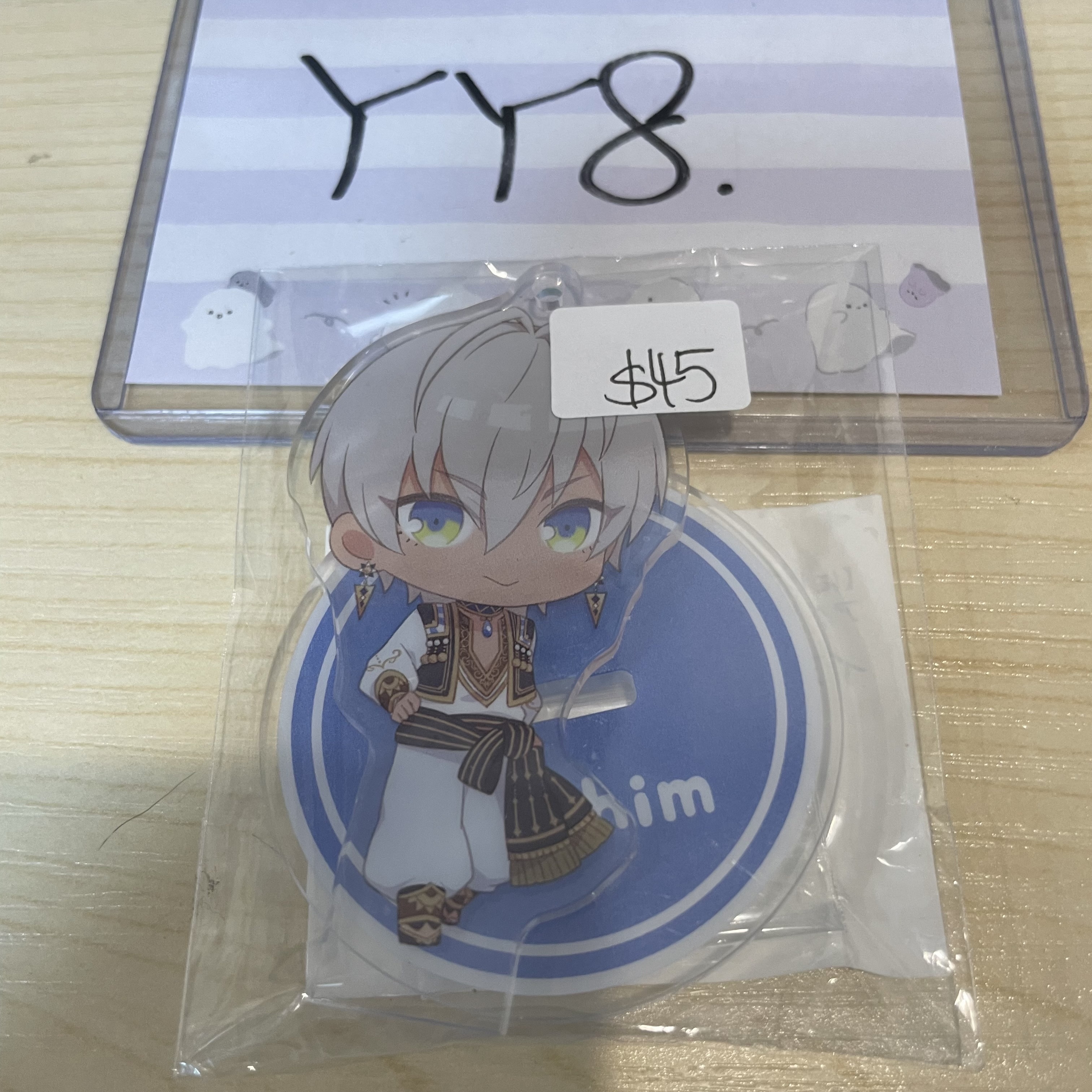 彩虹社 IBRAHIM 立牌 #YY8