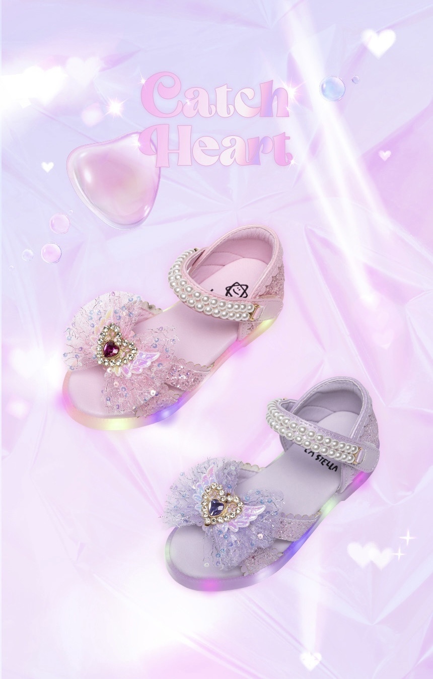 La Stella Catchheart LED Princess Summer Sandals