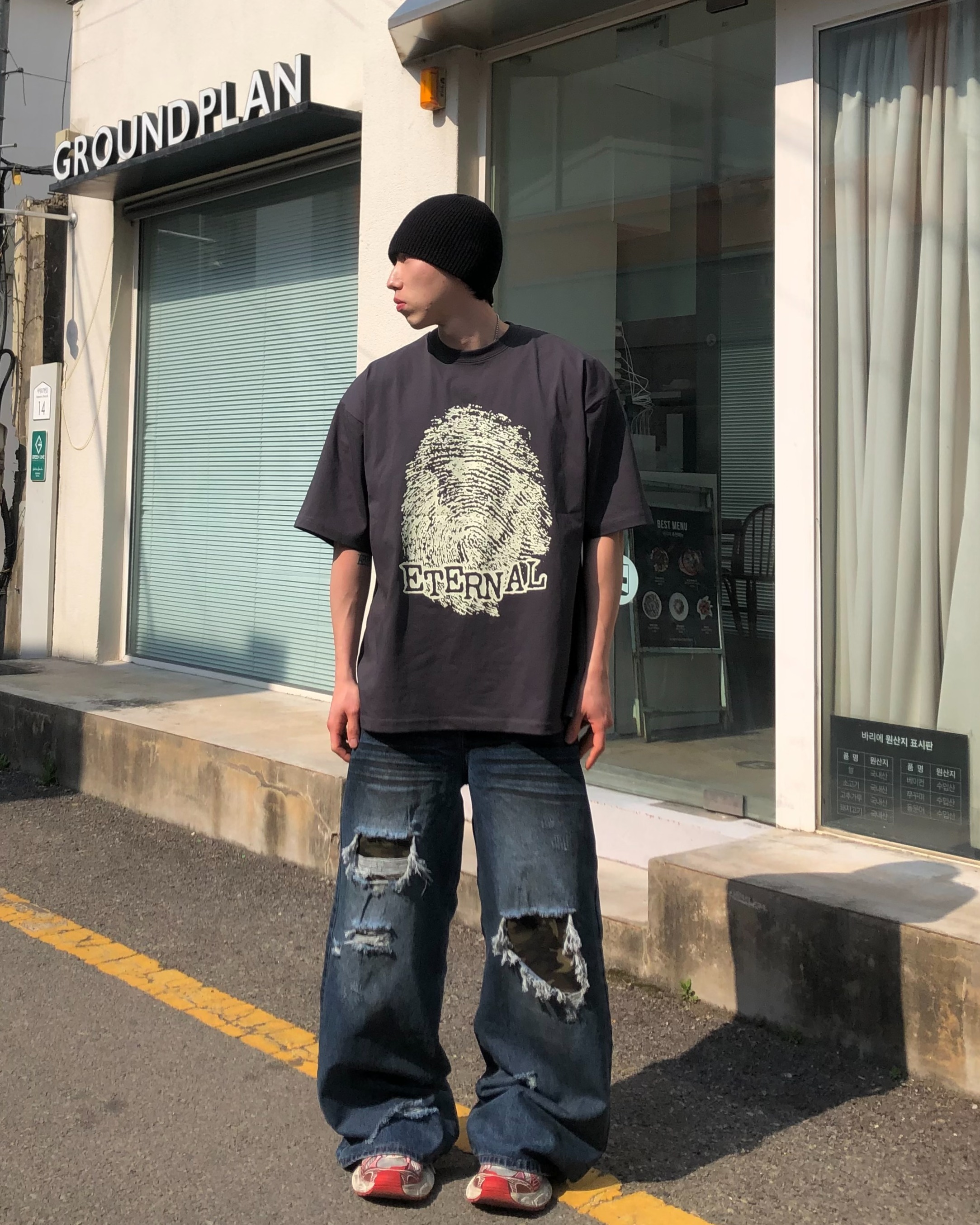 指紋永恆短袖T恤