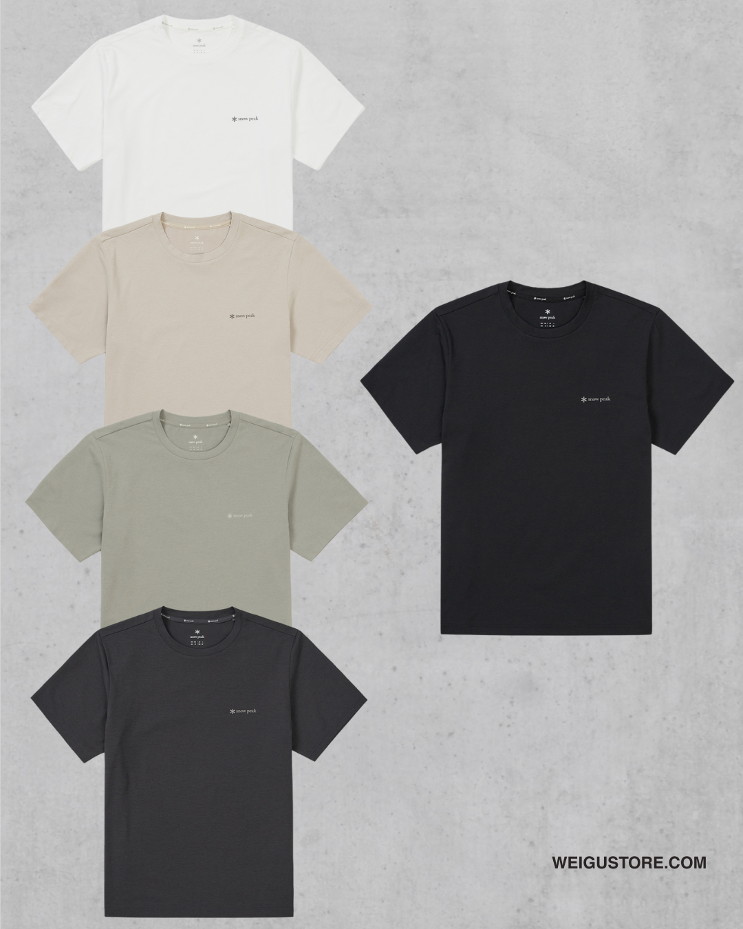 【預購】Snow Peak Quick Dry Basic Short Sleeve T-Shirt 涼感機能短T S25MMTTS12