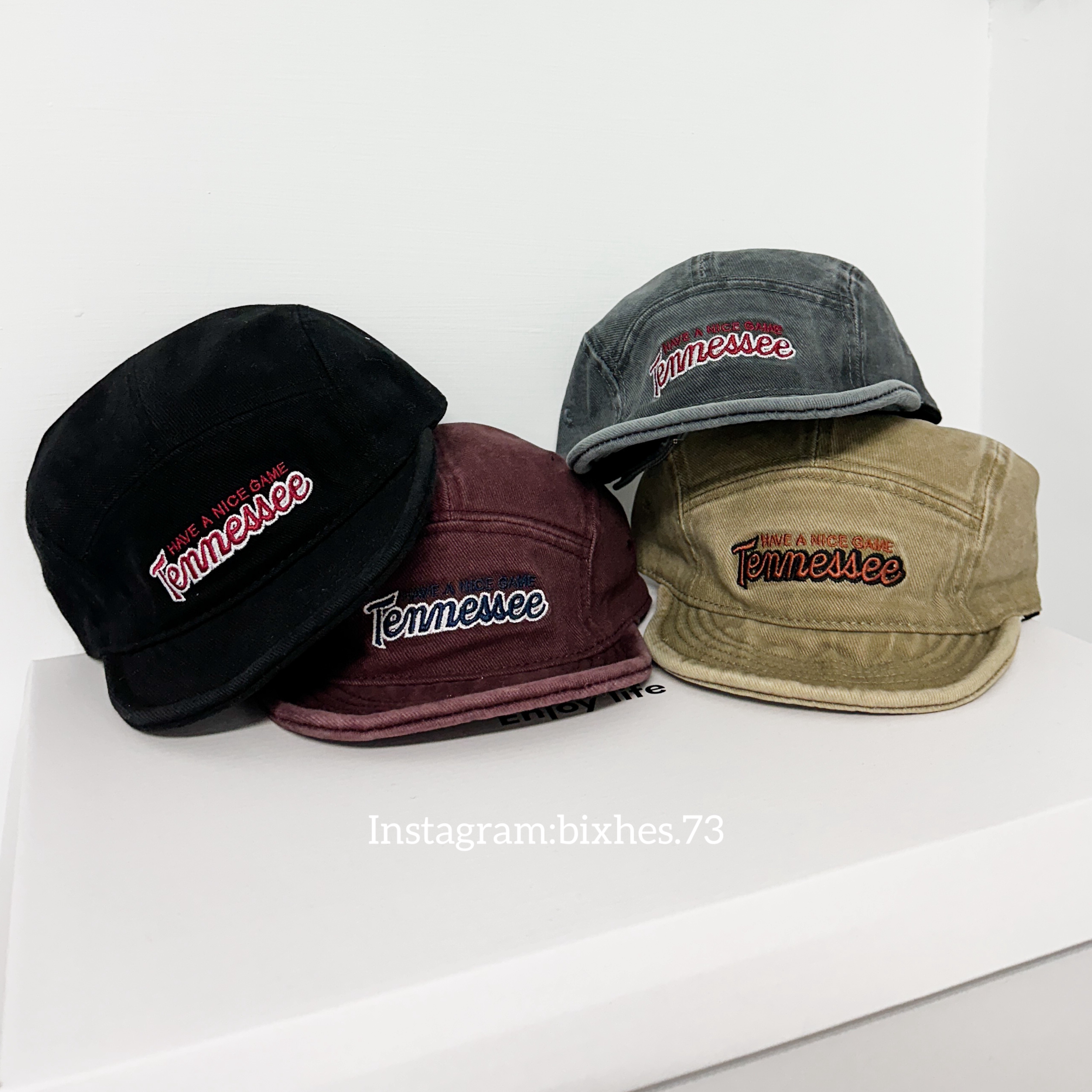 美式短帽簷五分帽(H00044)