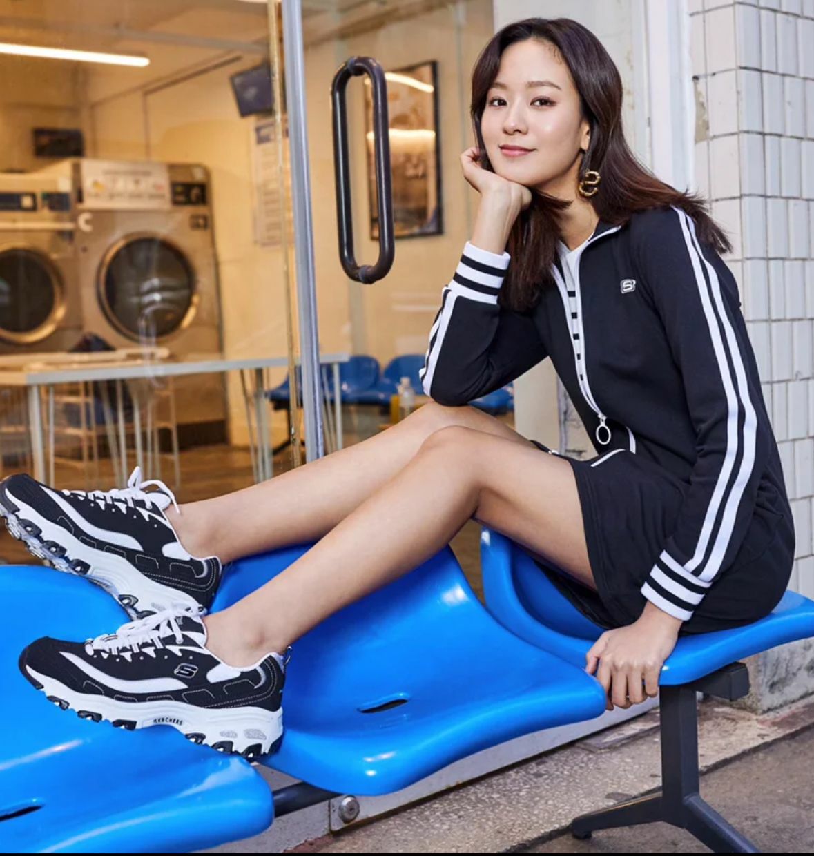 【預購】Skechers D'Lites-Me Time G050205 女裝運動鞋