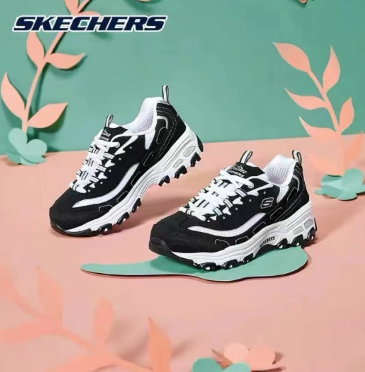 【預購】Skechers D'Lites-Me Time G050205 女裝運動鞋