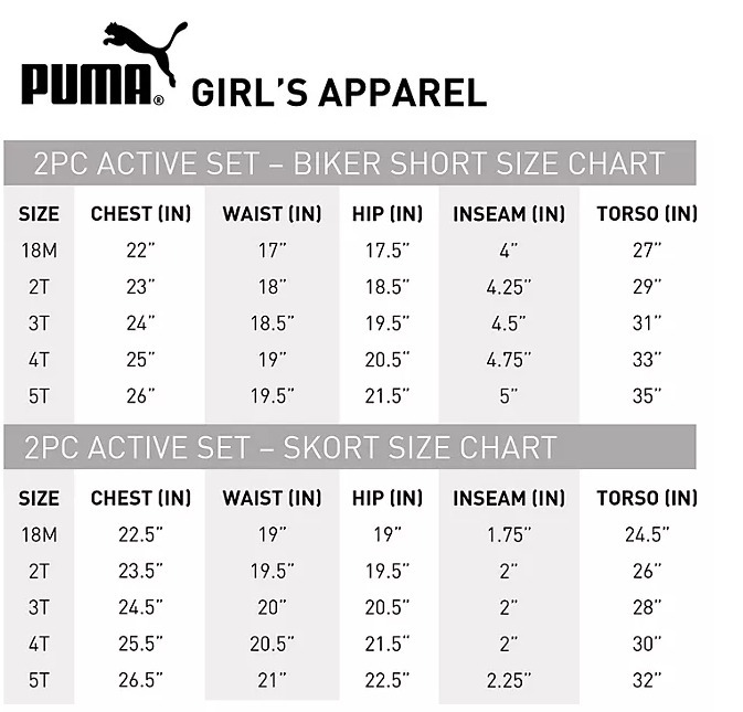 【預購】Puma Toddler G050209 2件裝女童套裝