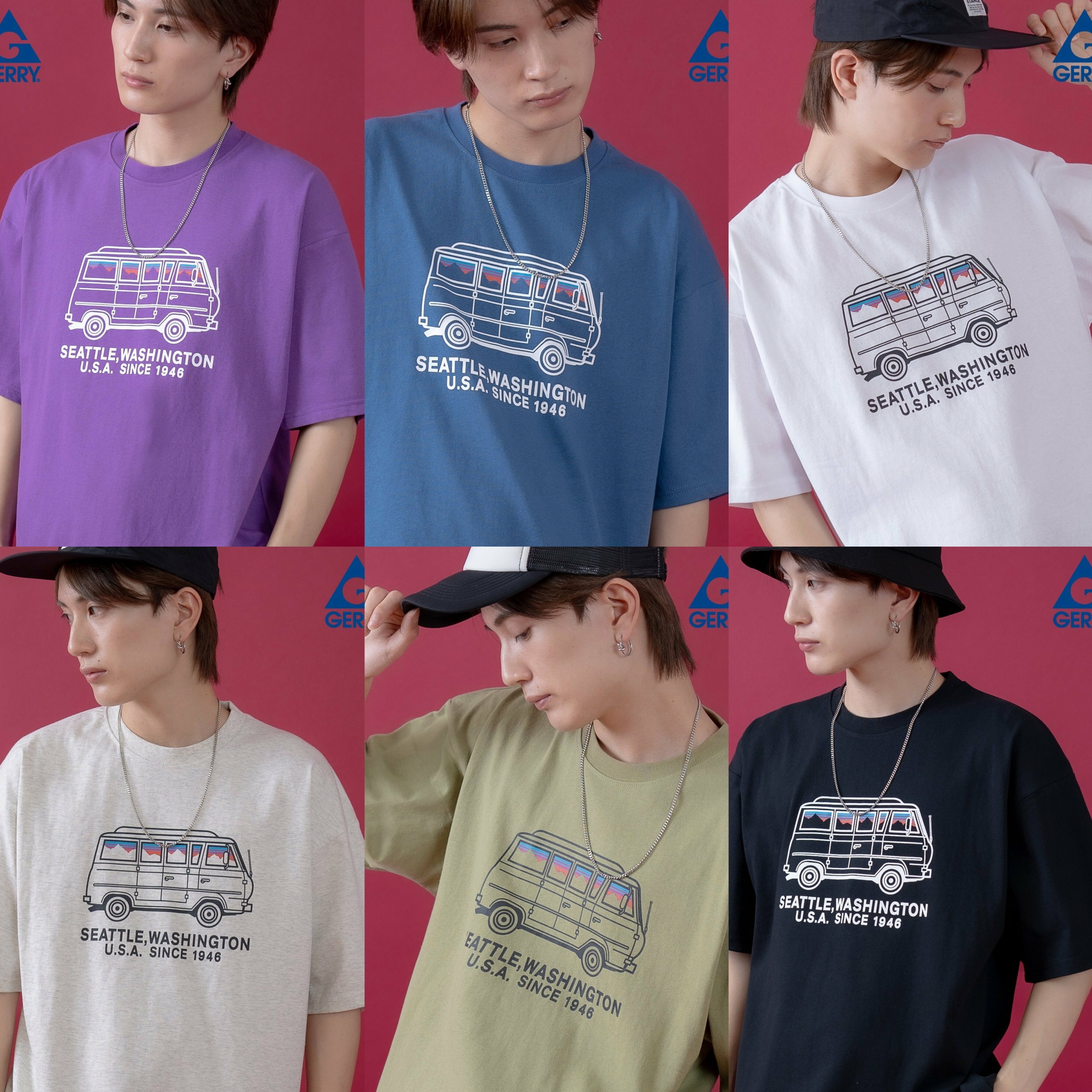 JP GERRY UNISEX T-SHIRT（P5 JP275）