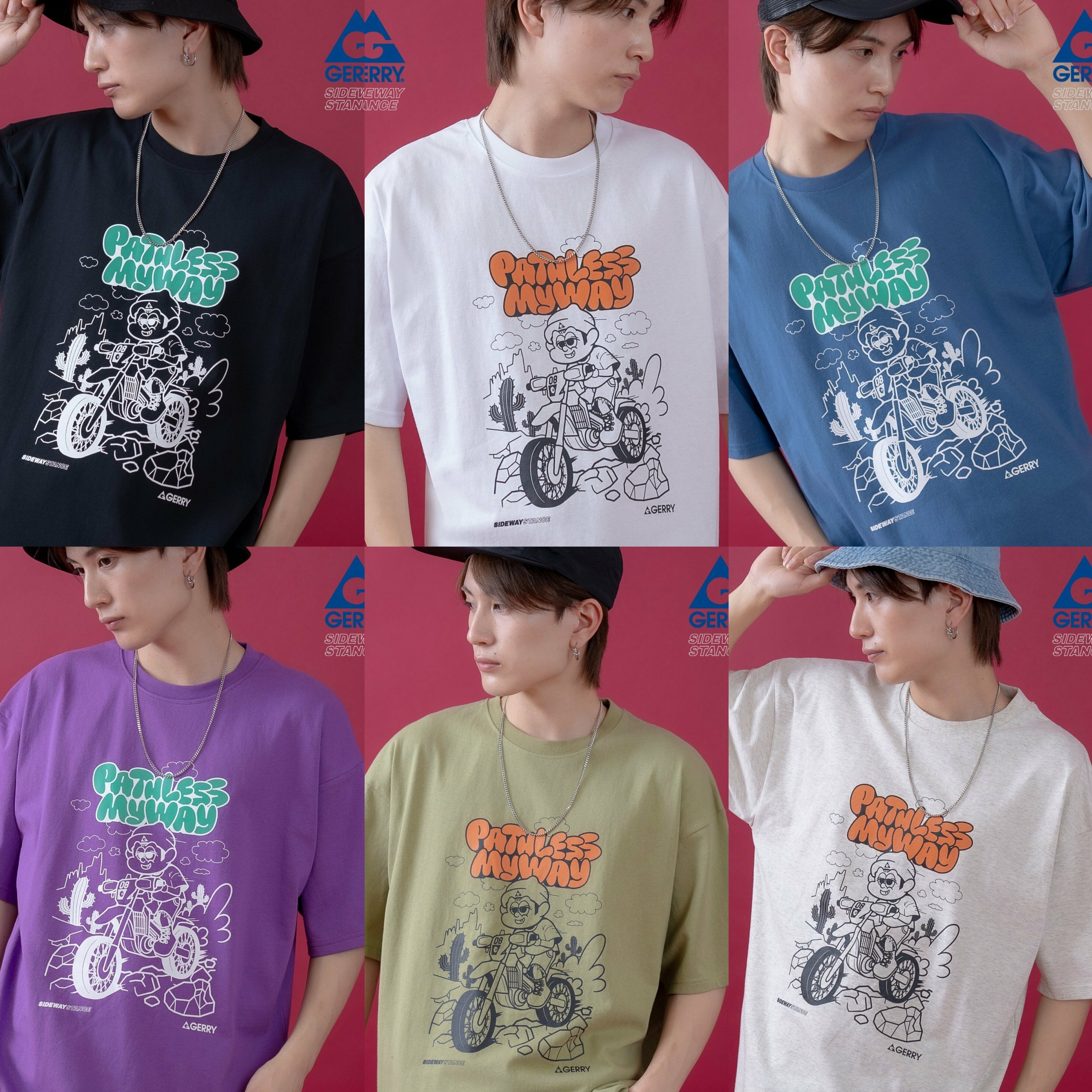 JP GERRY UNISEX T-SHIRT（P5 JP278）