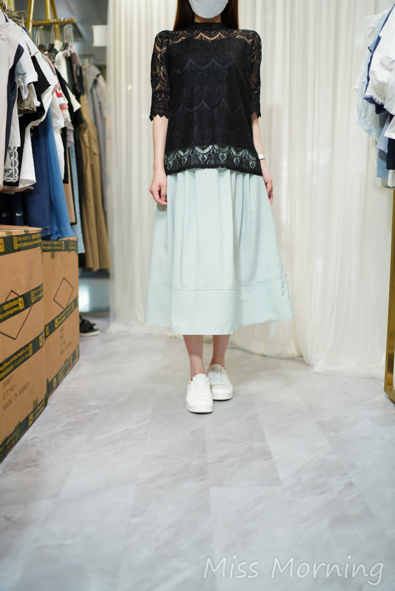 有內里lace top(14565)