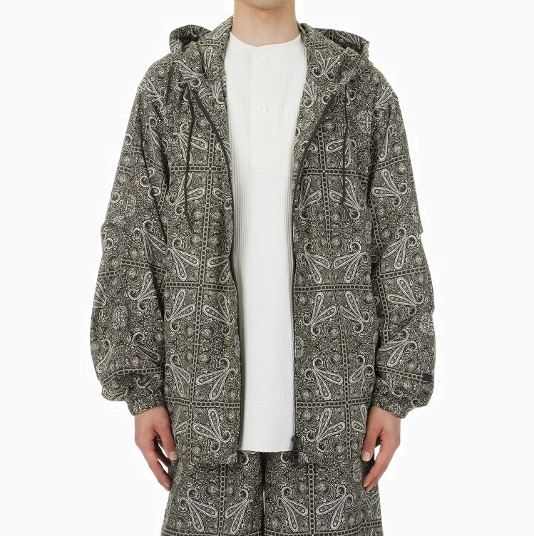 ON SALE: DAIWA PIER39 TECH MARINE PARKA PAISLEY - BROWN PRE ORDER ITEM (預訂中)