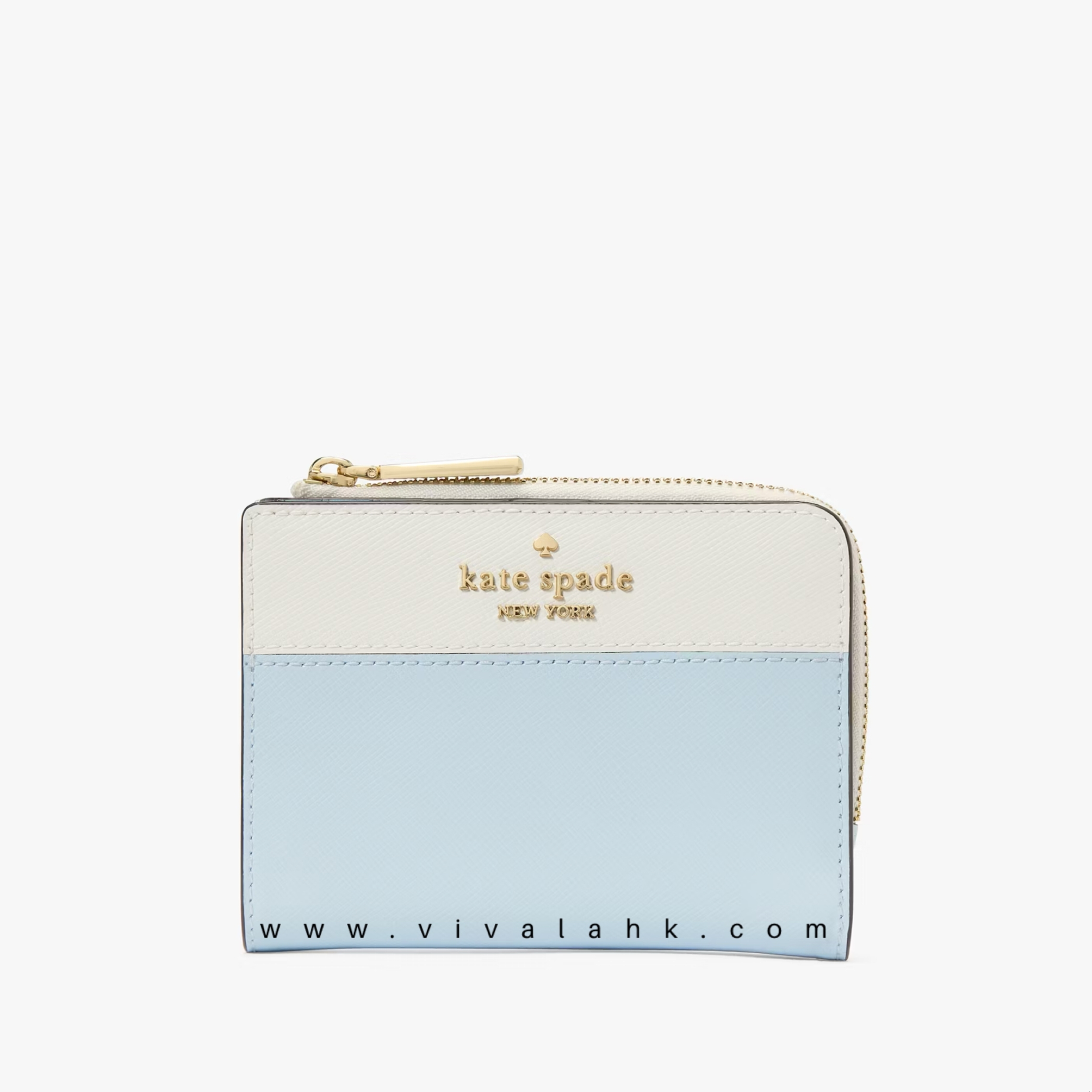 Kate Spade - Madison 拼色 L拉鍊 細銀包 (KH616)