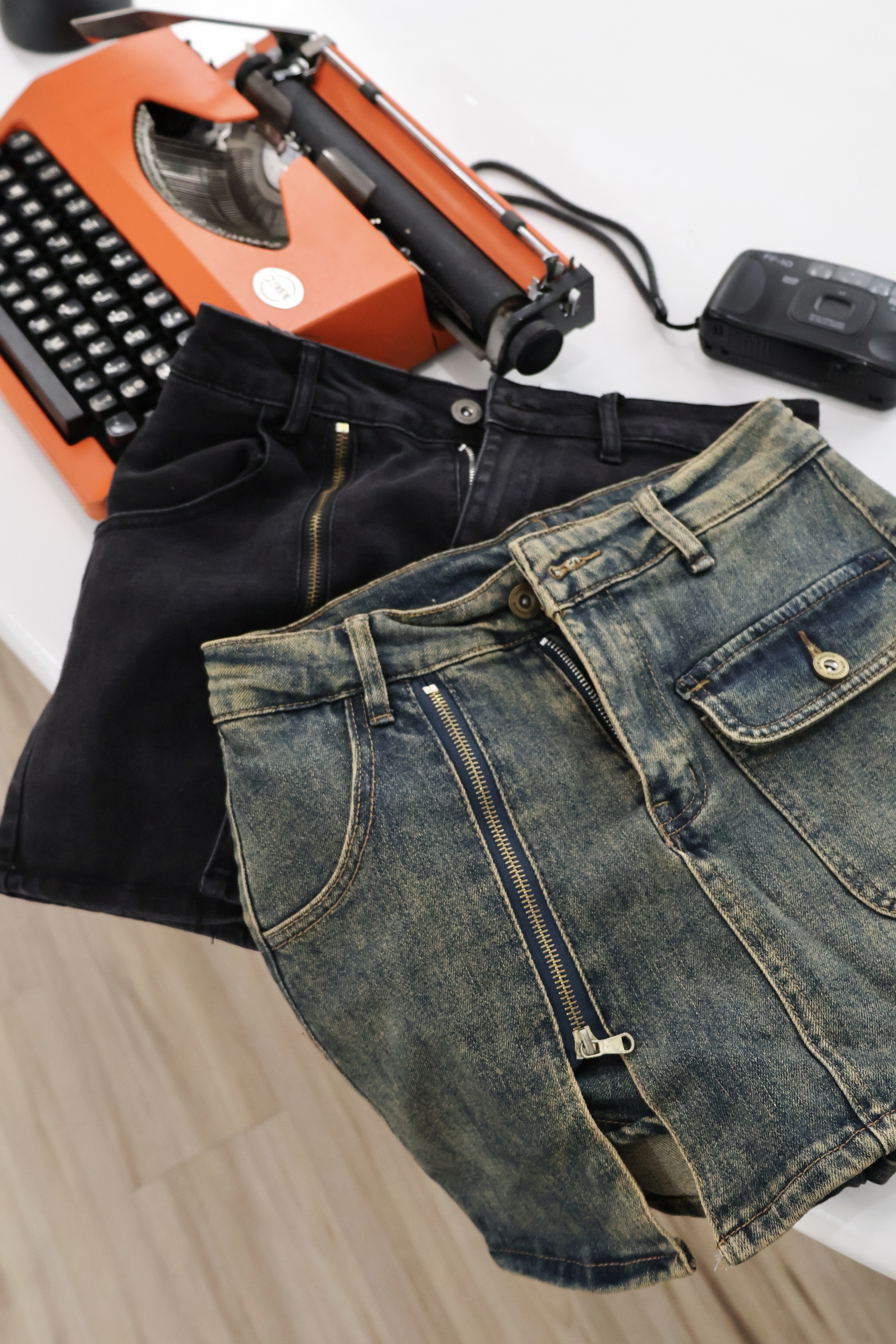 小心機❤️牛仔褲裙