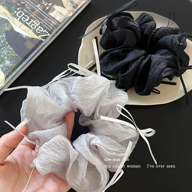 [3 FOR RM10] Ballet Style Tulle Bow Scrunchies