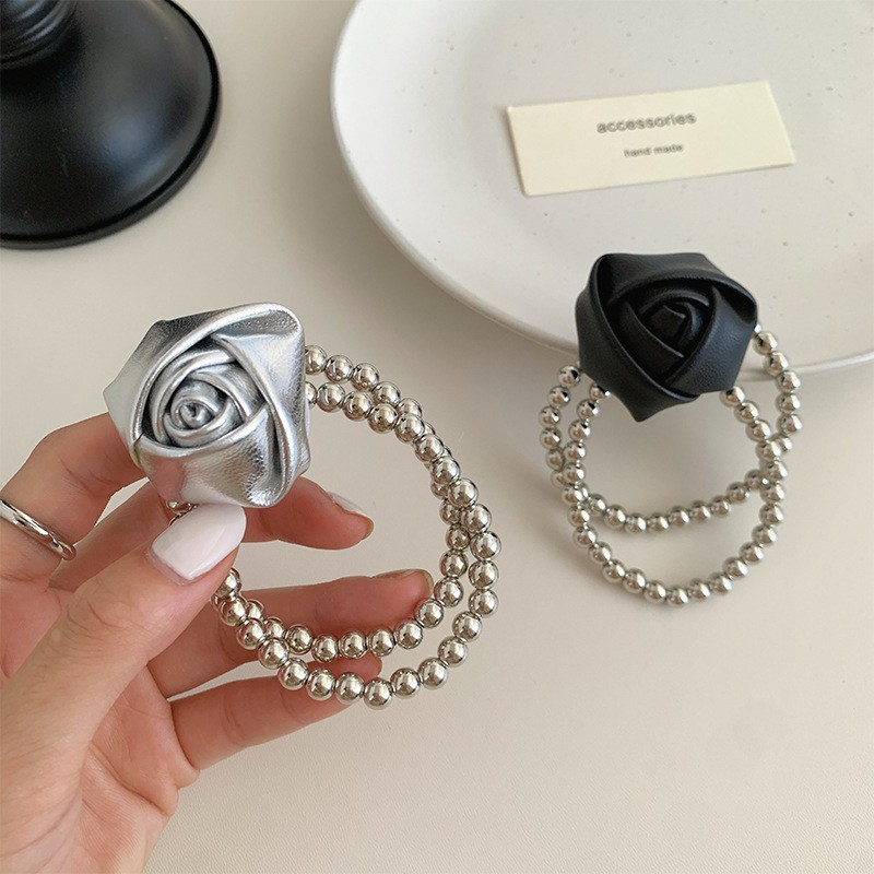 [4 FOR RM10] Luxe 3D Rose Elastic Hair Tie