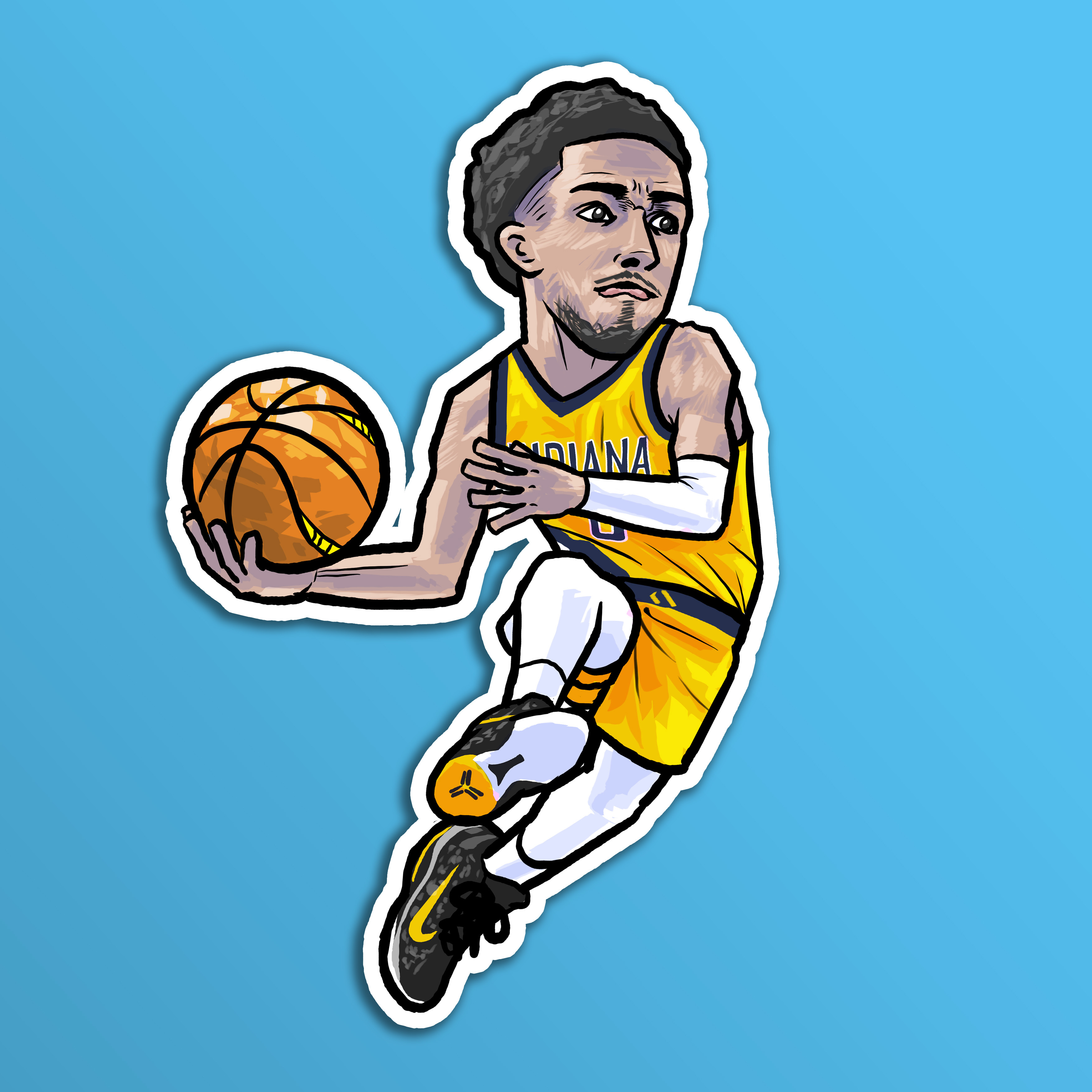 Tyrese Haliburton 貼紙