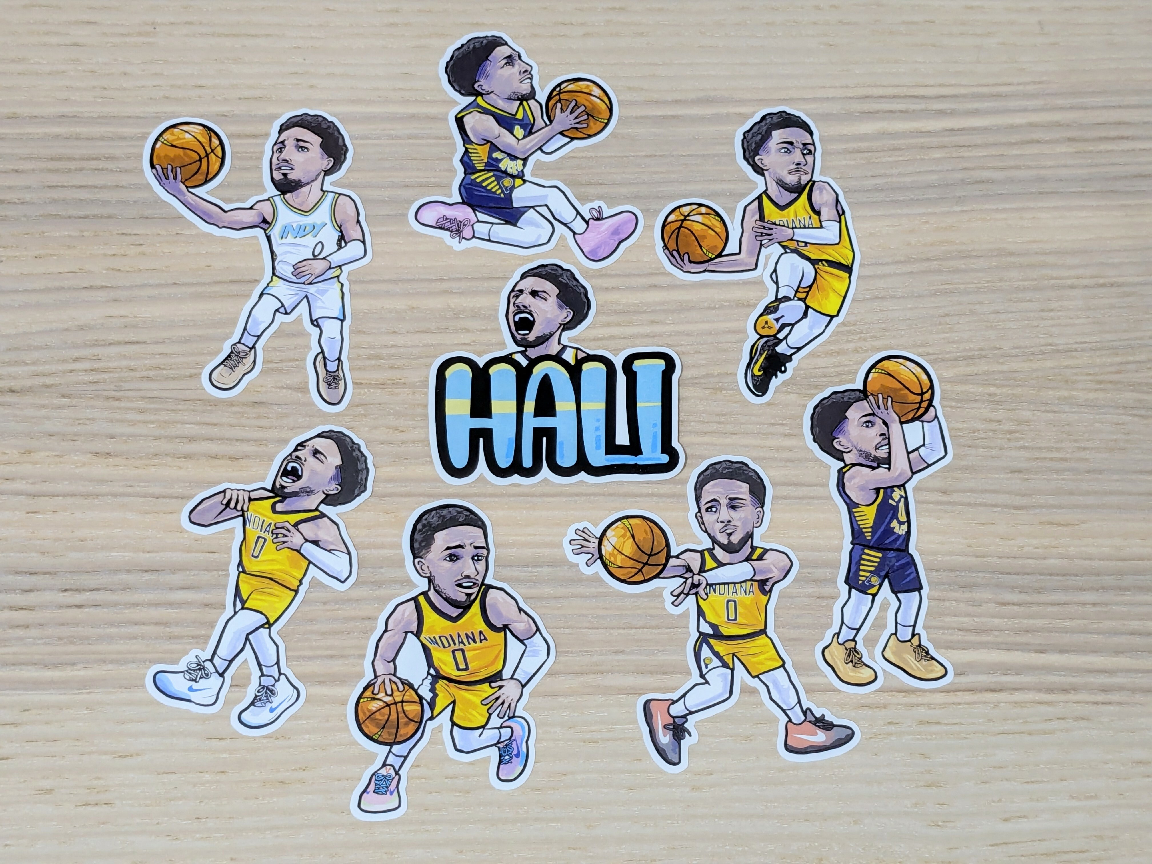 Tyrese Haliburton 貼紙